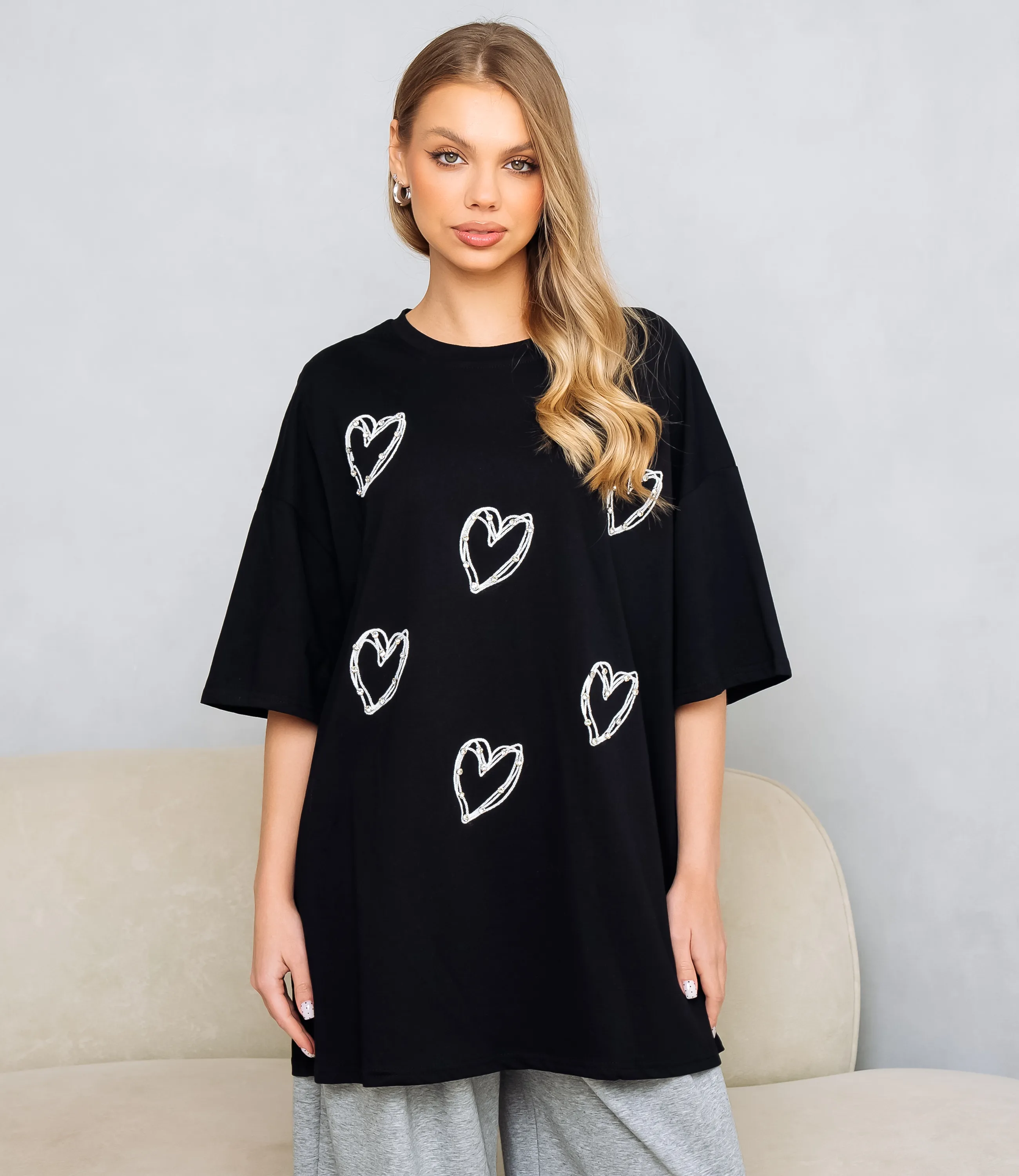 Футболка #КТ009 (3), чёрный - фото 1