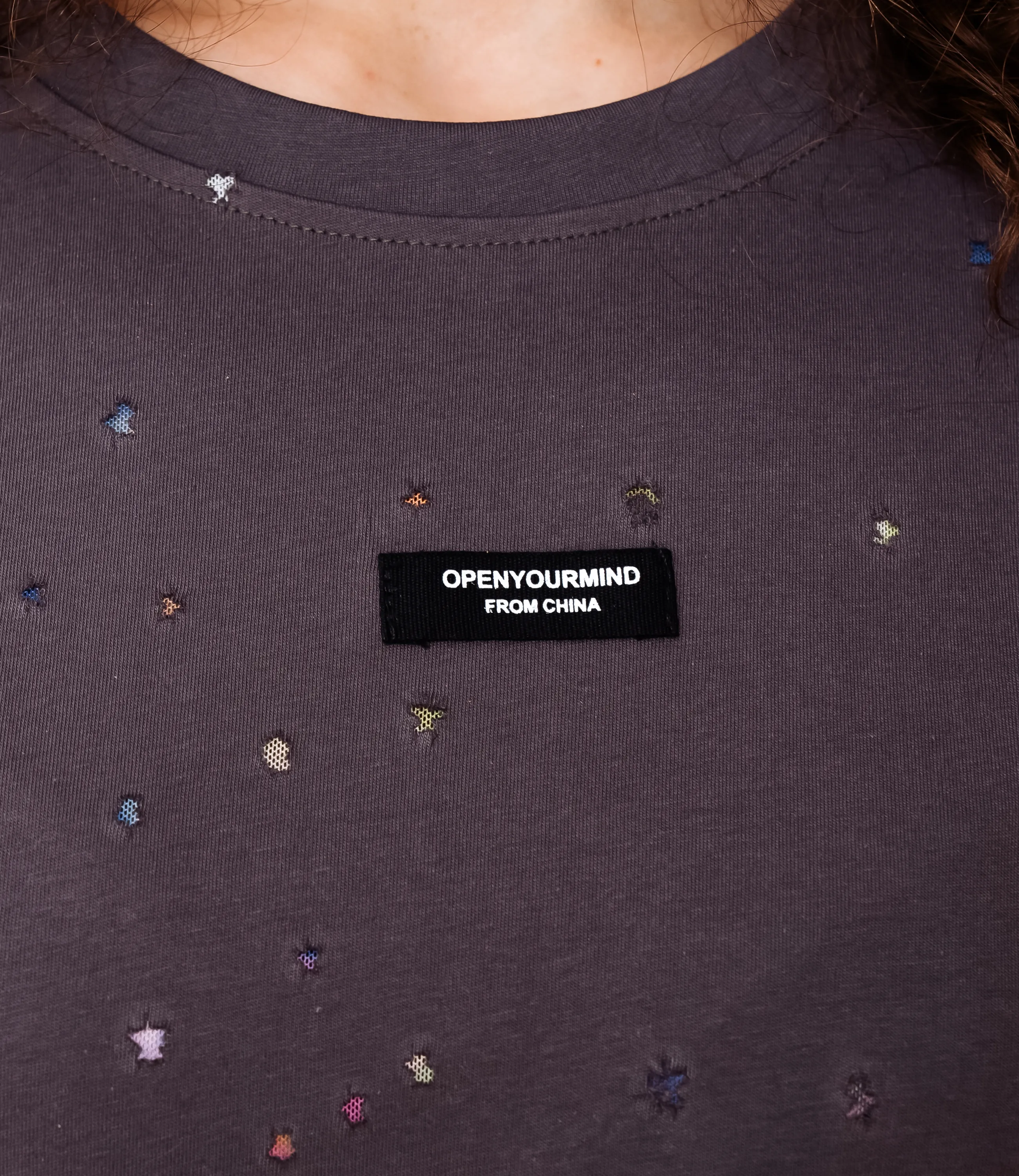 Футболка #КТ881002, серый - фото 5