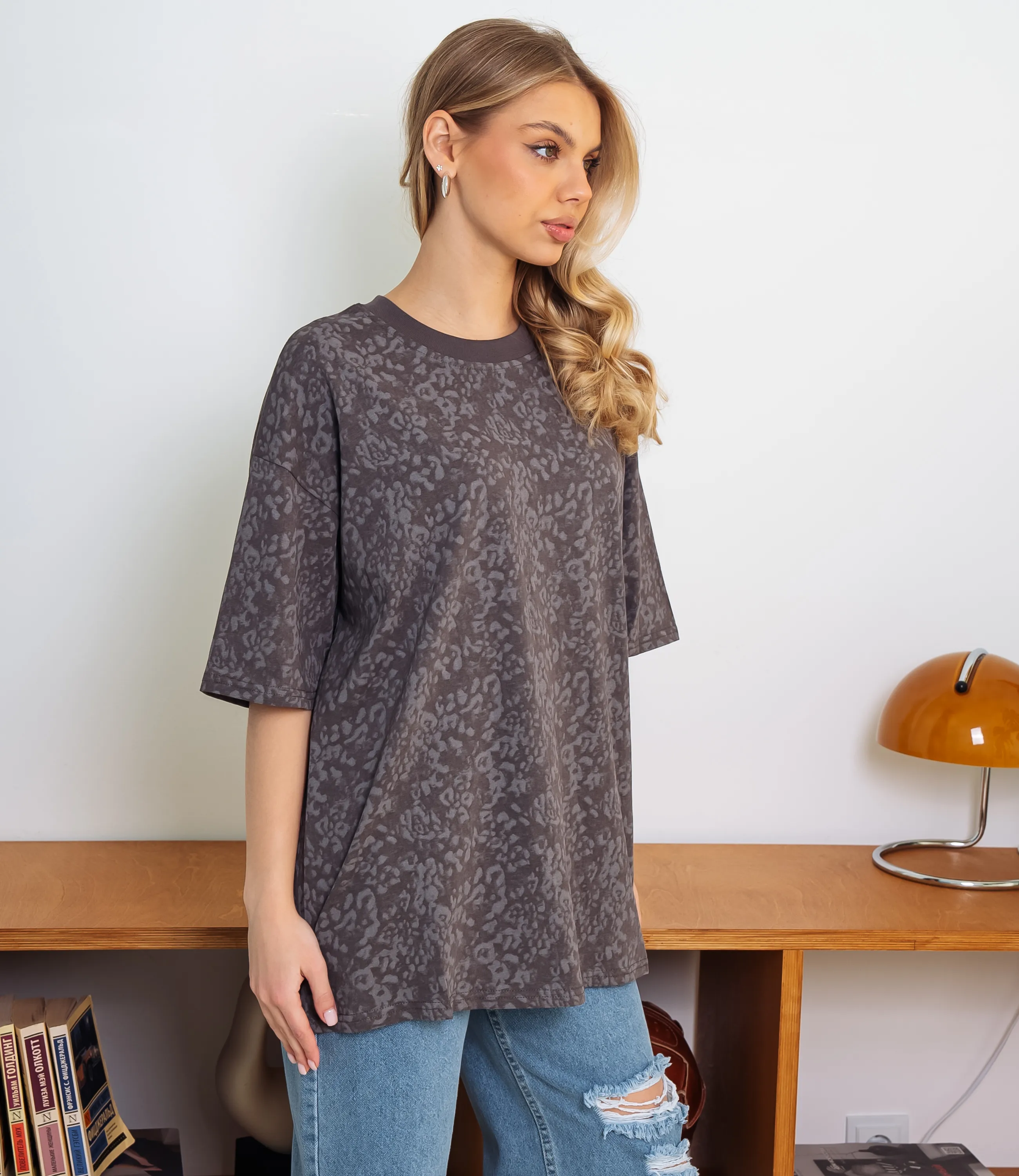 Футболка #КТ1200, графит - фото 2