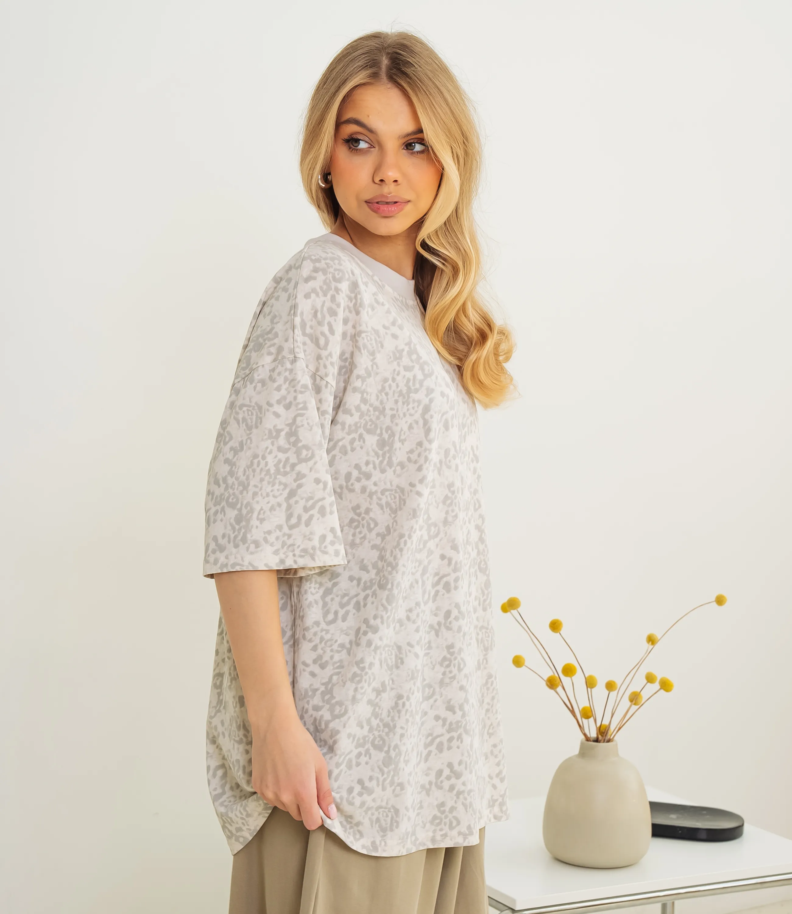 Футболка #КТ1200, светло-бежевый - фото 2