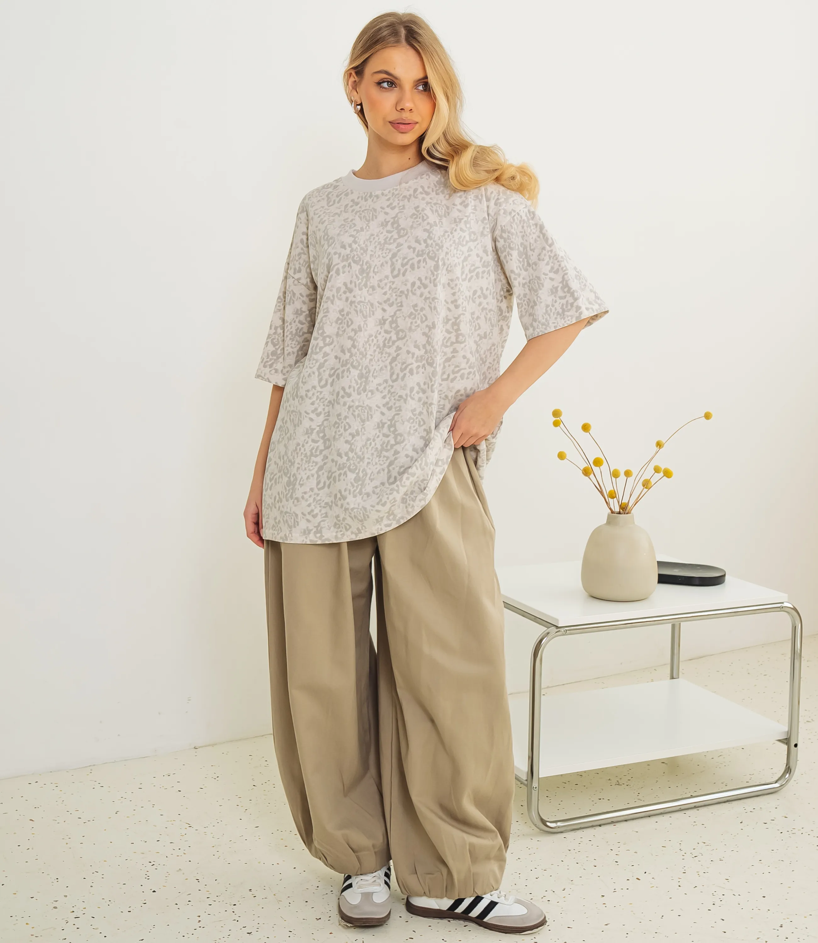 Футболка #КТ1200, светло-бежевый - фото 4