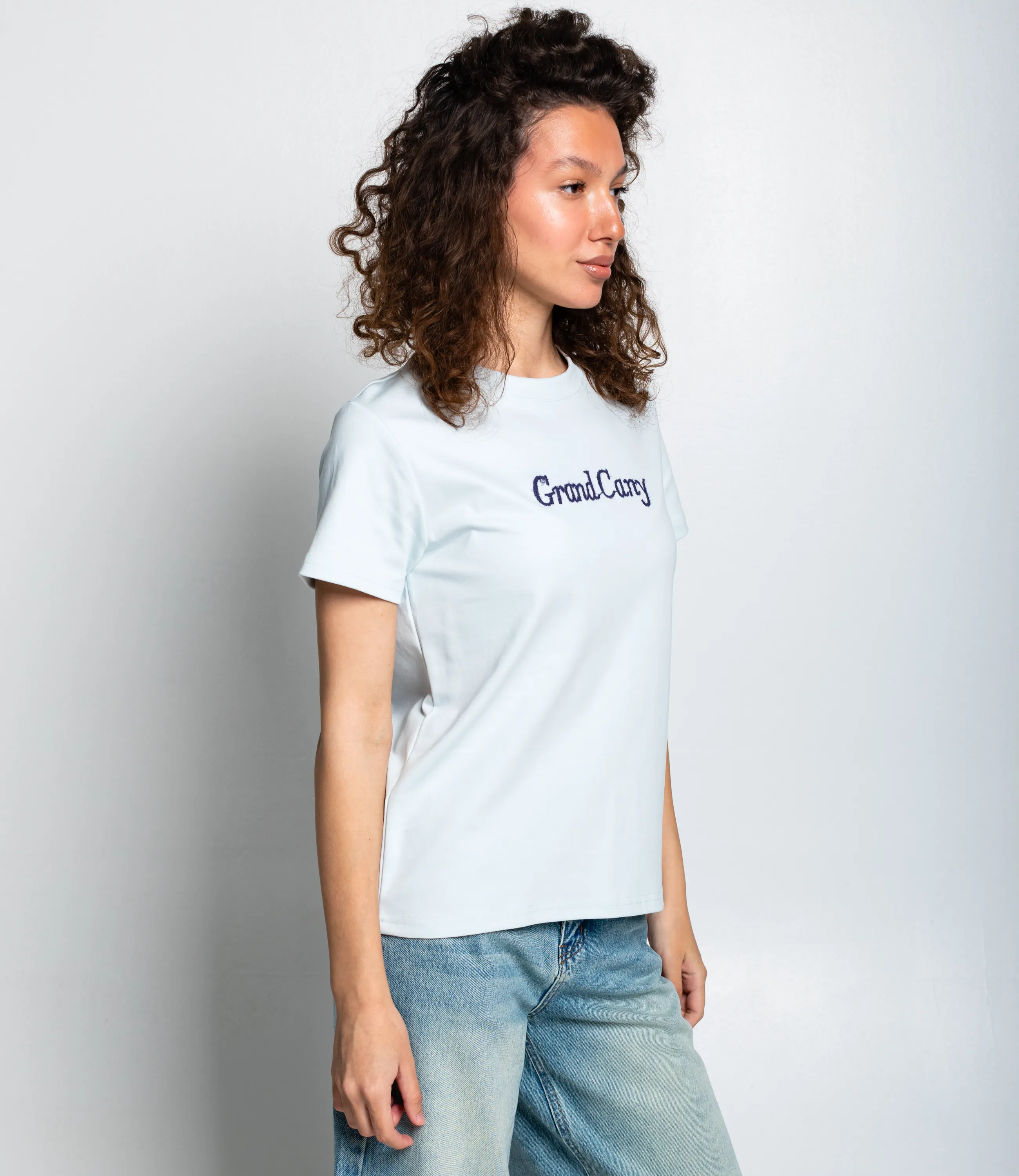 Футболка #КТ3351 (2), голубой - фото 2