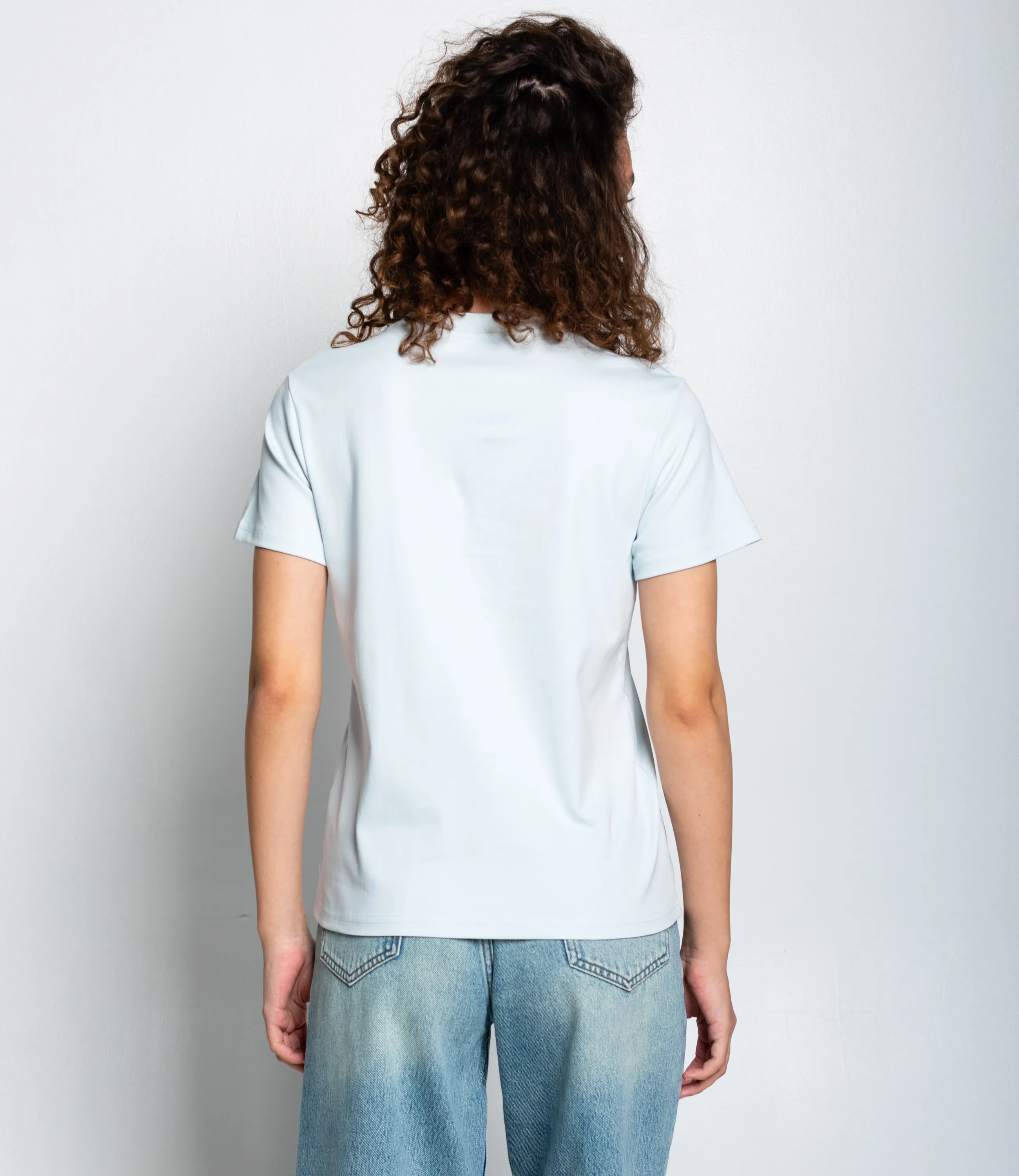 Футболка #КТ3351 (2), голубой - фото 3