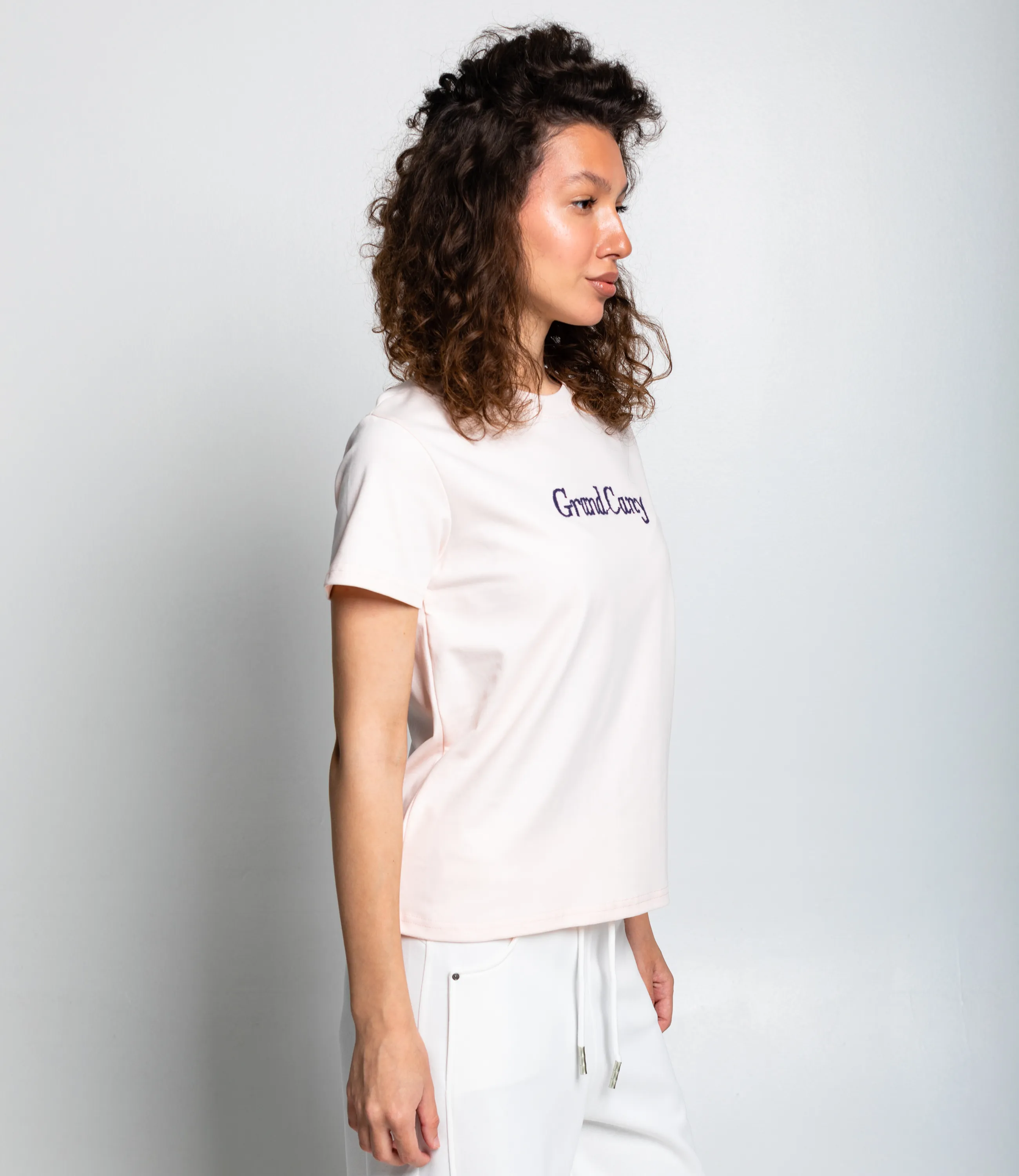 Футболка #КТ3351 (2), светло-розовый - фото 2