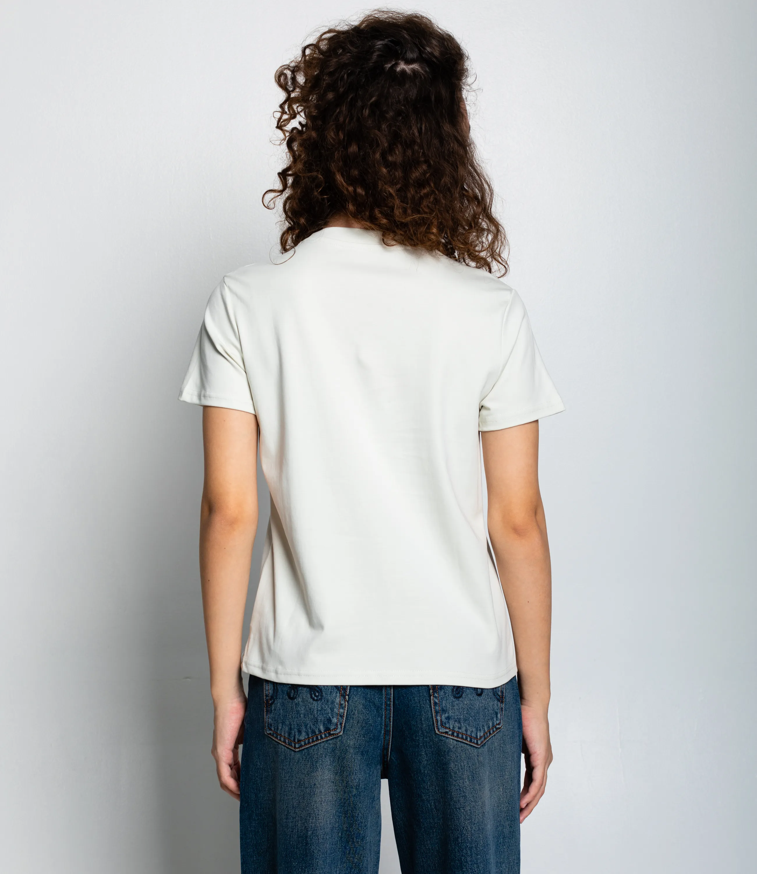 Футболка #КТ3351 (2), зелёный чай - фото 3