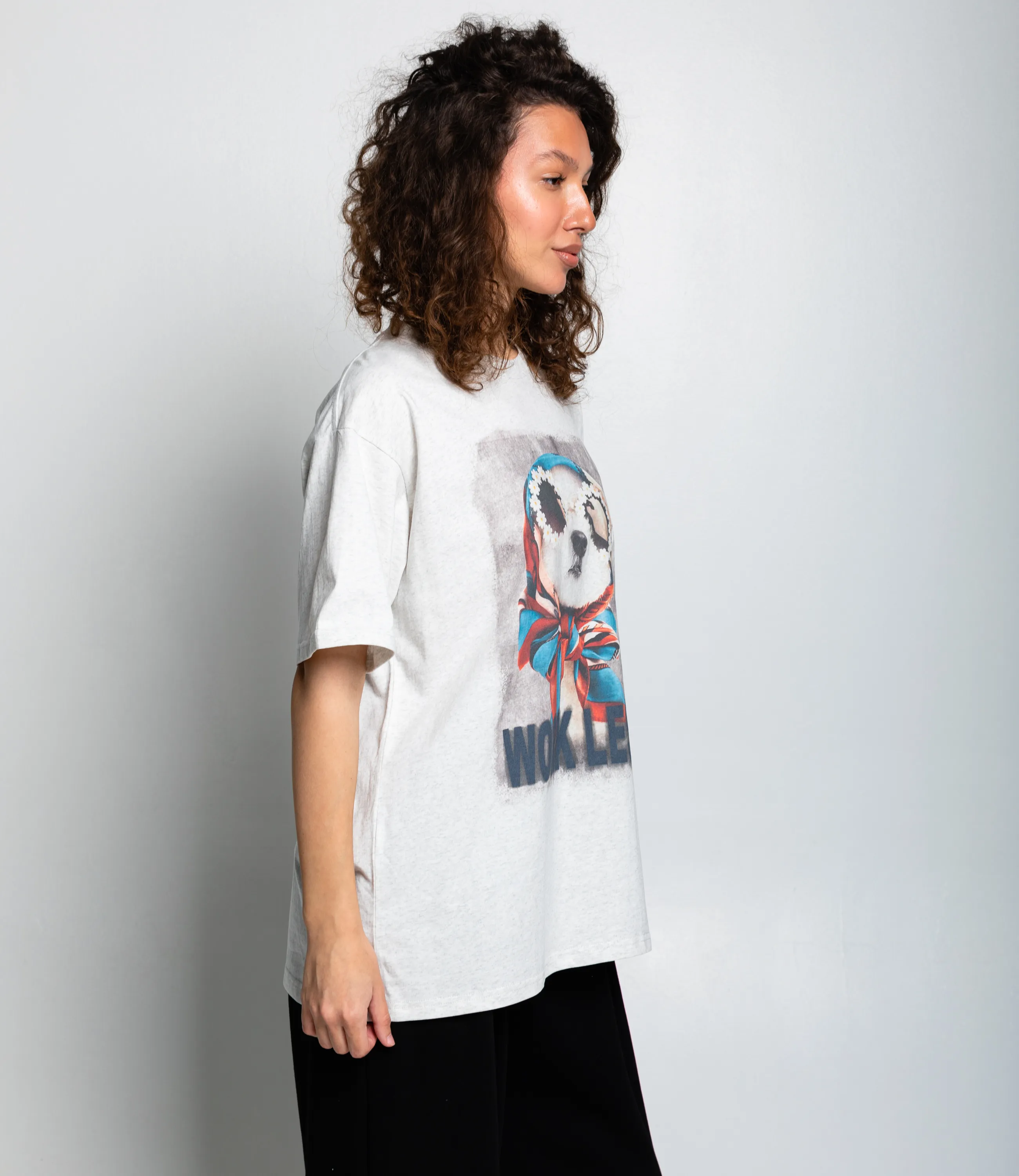 Футболка #КТ3101 (3), светло-серый меланж - фото 2