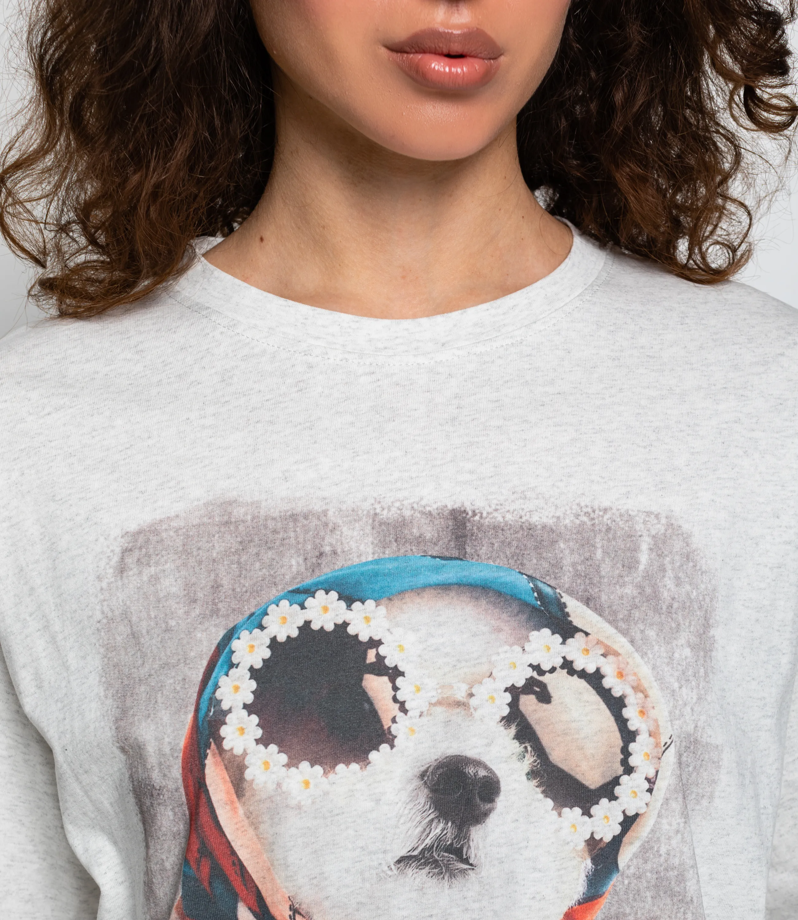 Футболка #КТ3101 (3), светло-серый меланж - фото 5