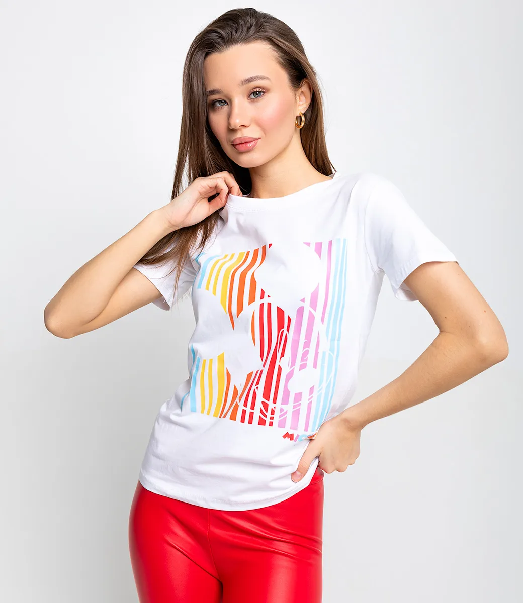 Футболка #КТ92327, белый - фото 5