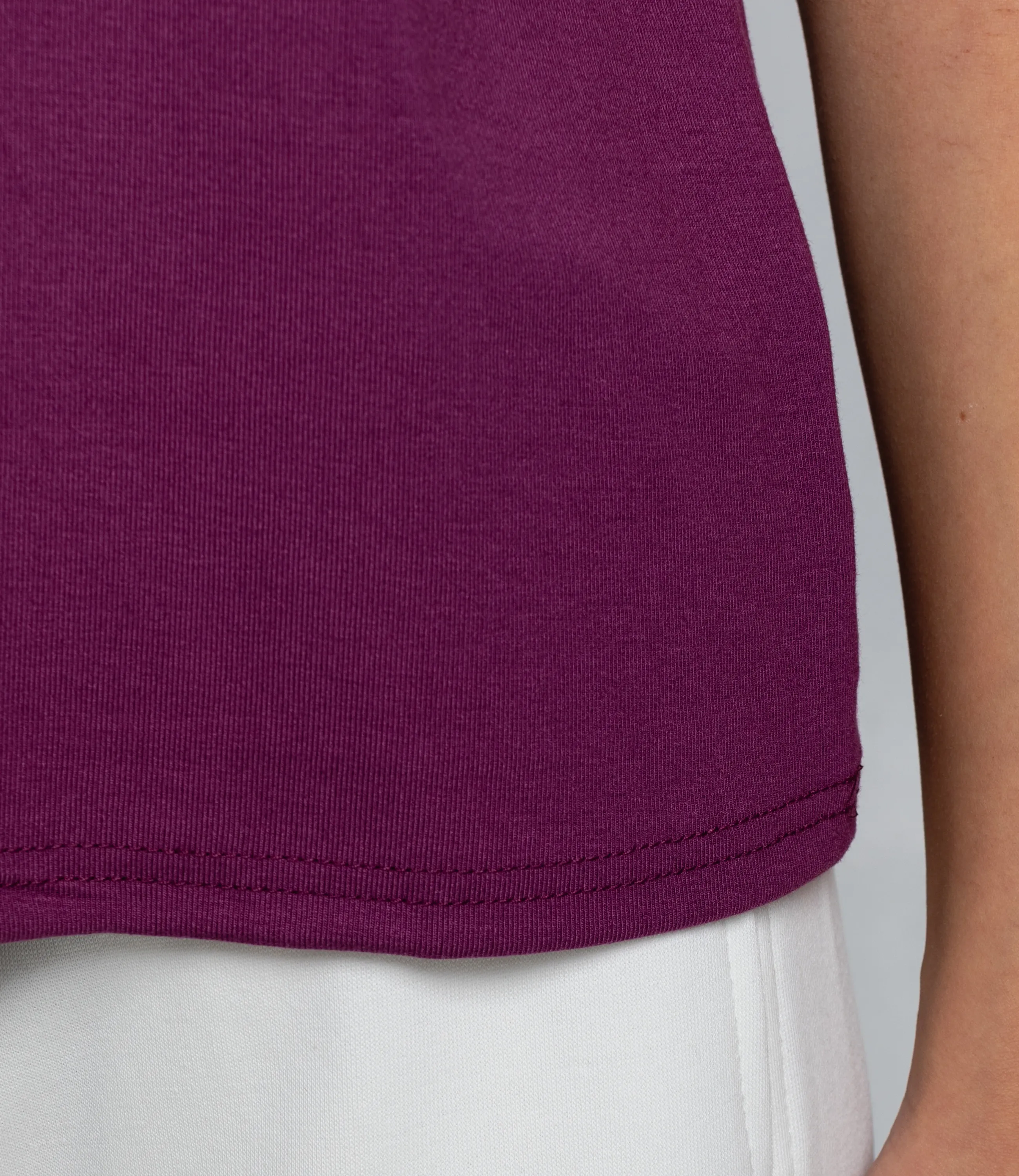 Футболка #КТ1016 (1)-1, фиолетовый - фото 5