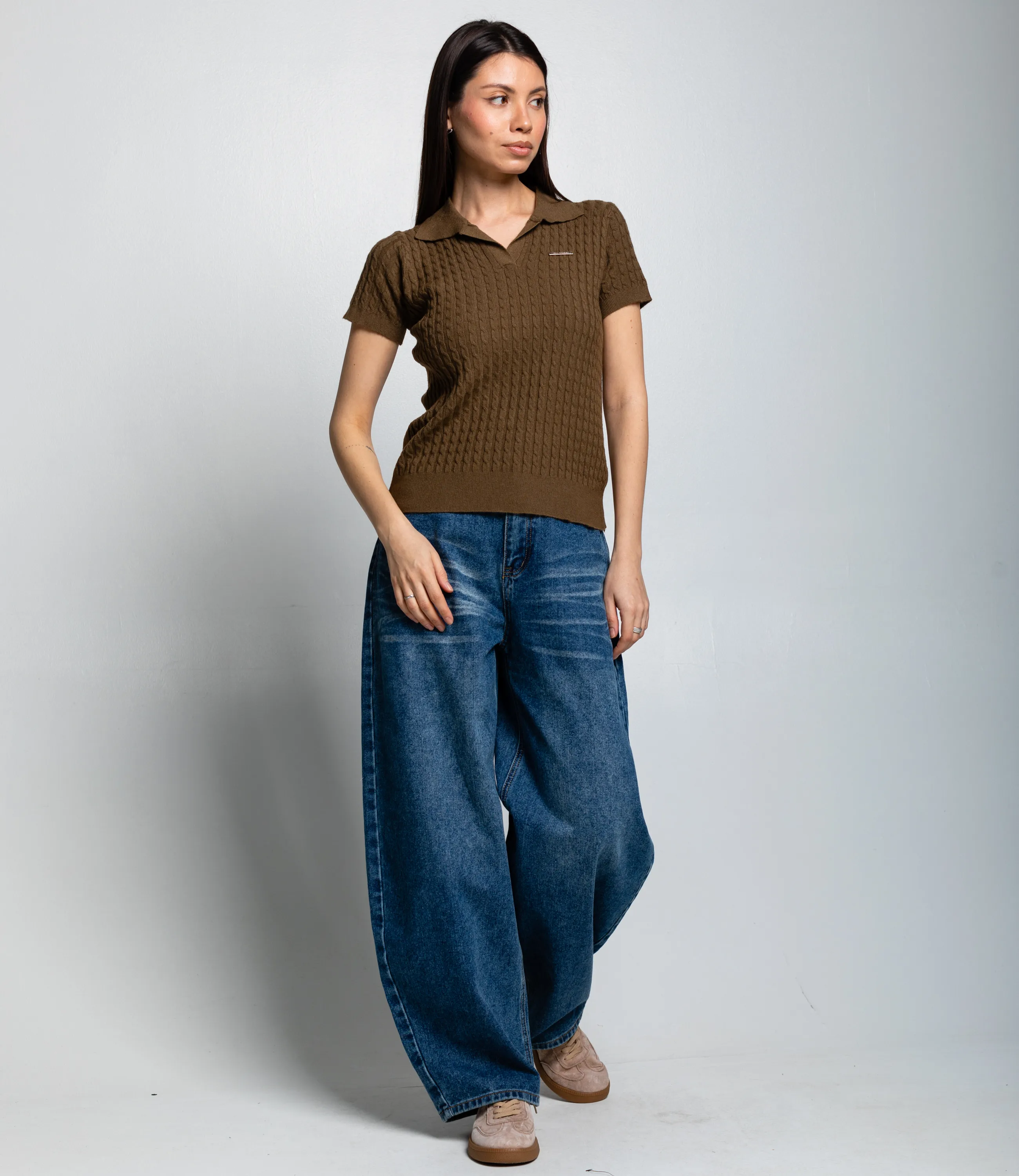 Футболка #КТ933 (3), коричневый - фото 4