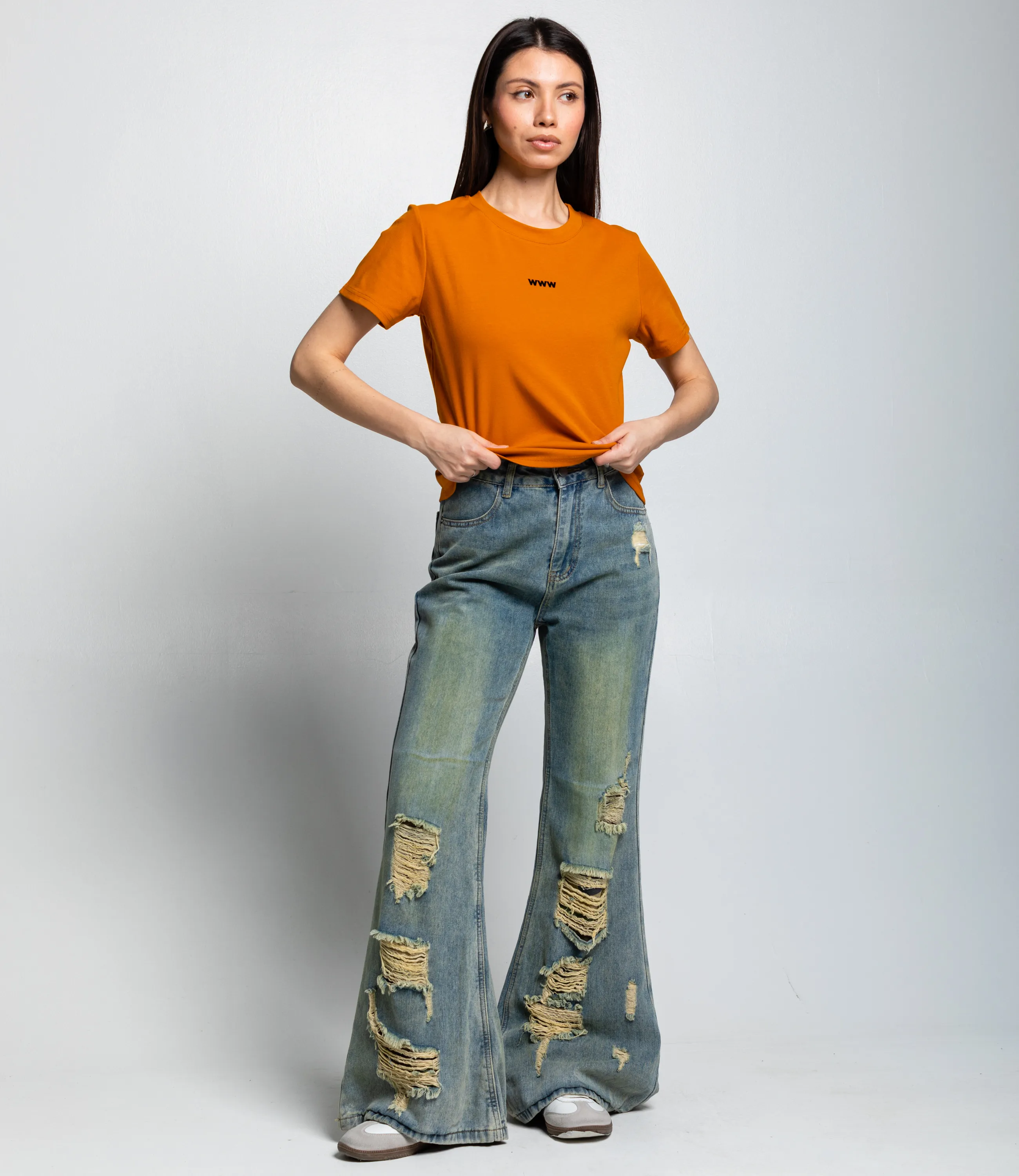 Футболка #КТ230, терракотовый - фото 4