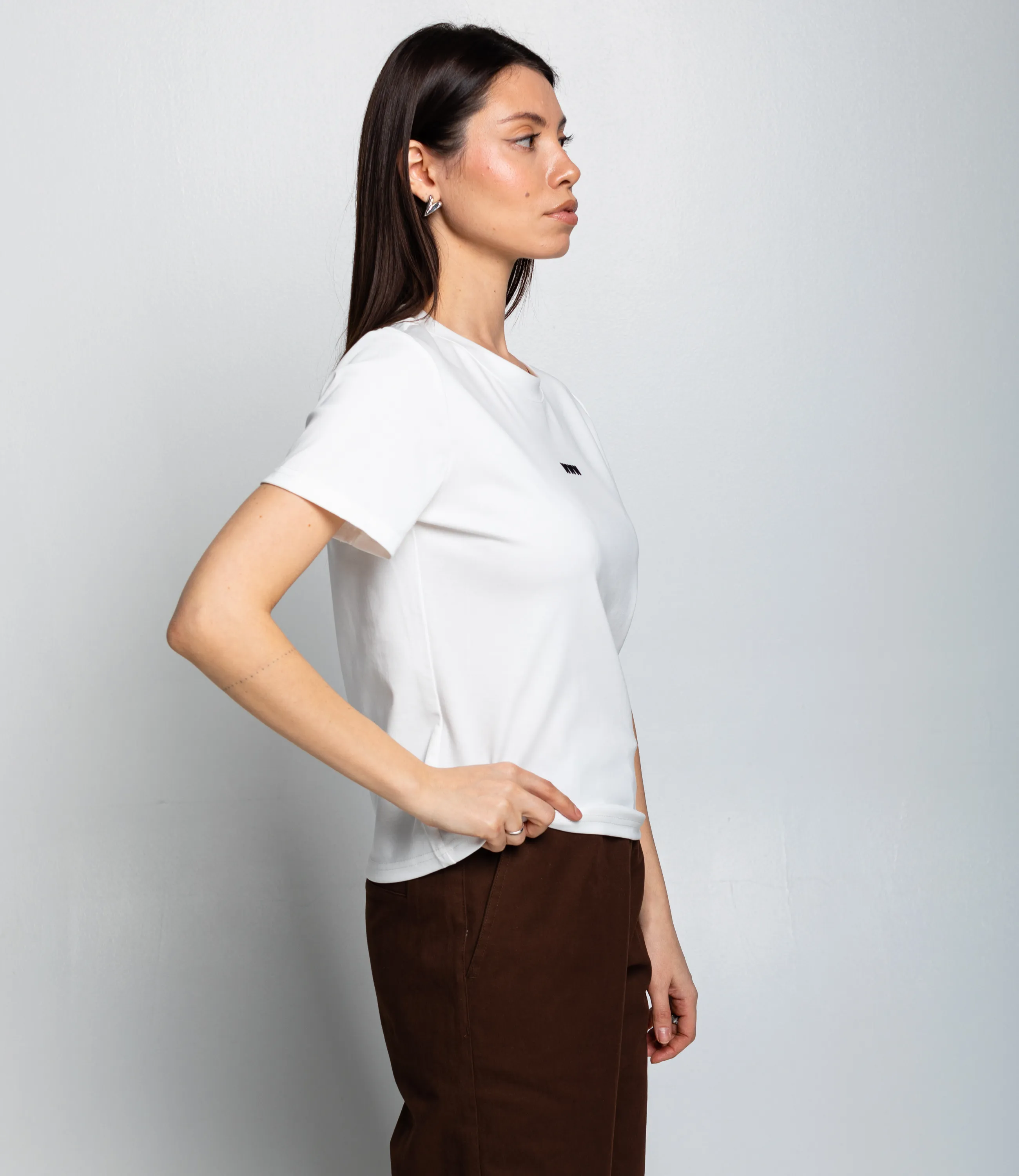 Футболка #КТ230, белый - фото 2