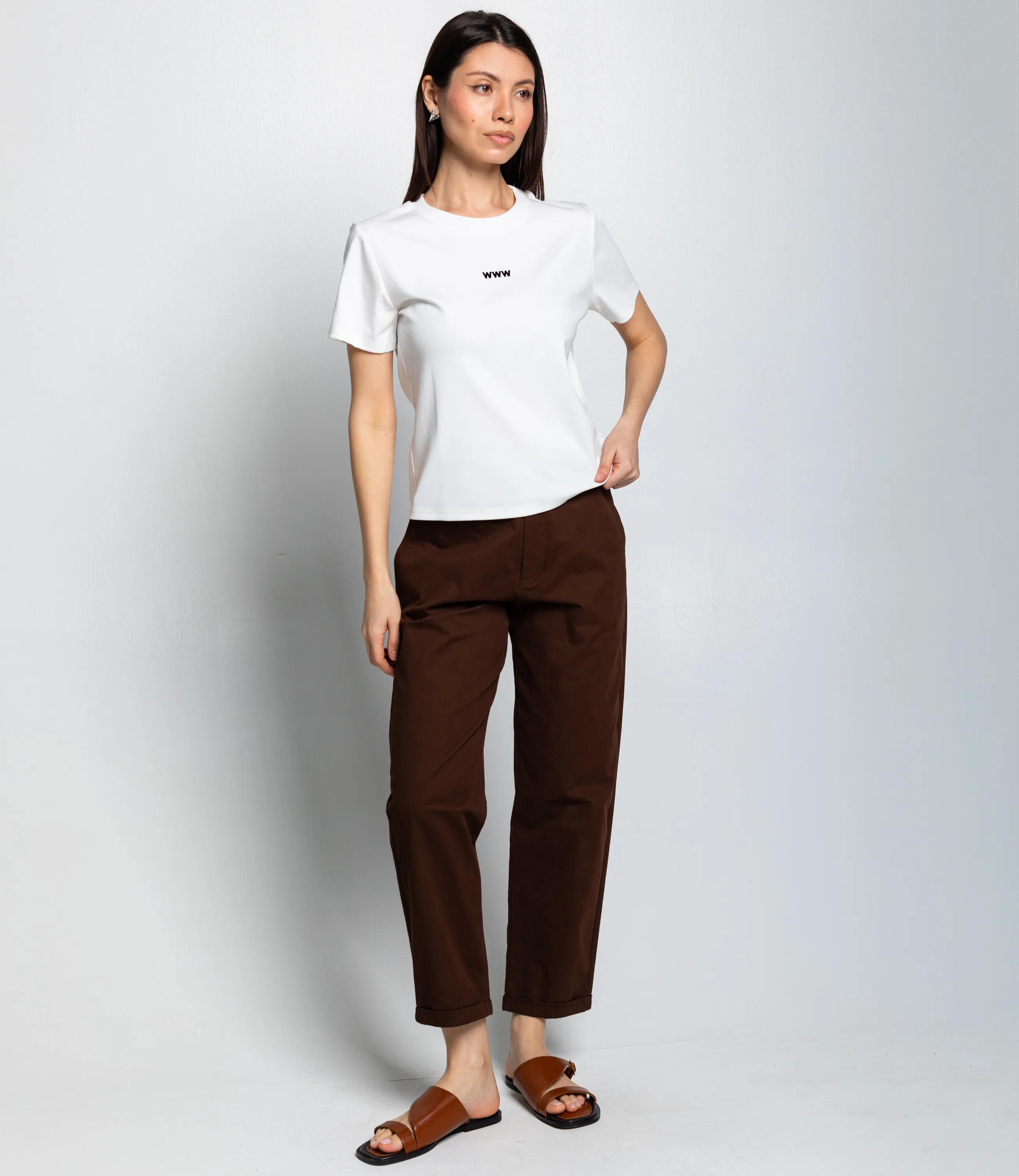 Футболка #КТ230, белый - фото 4