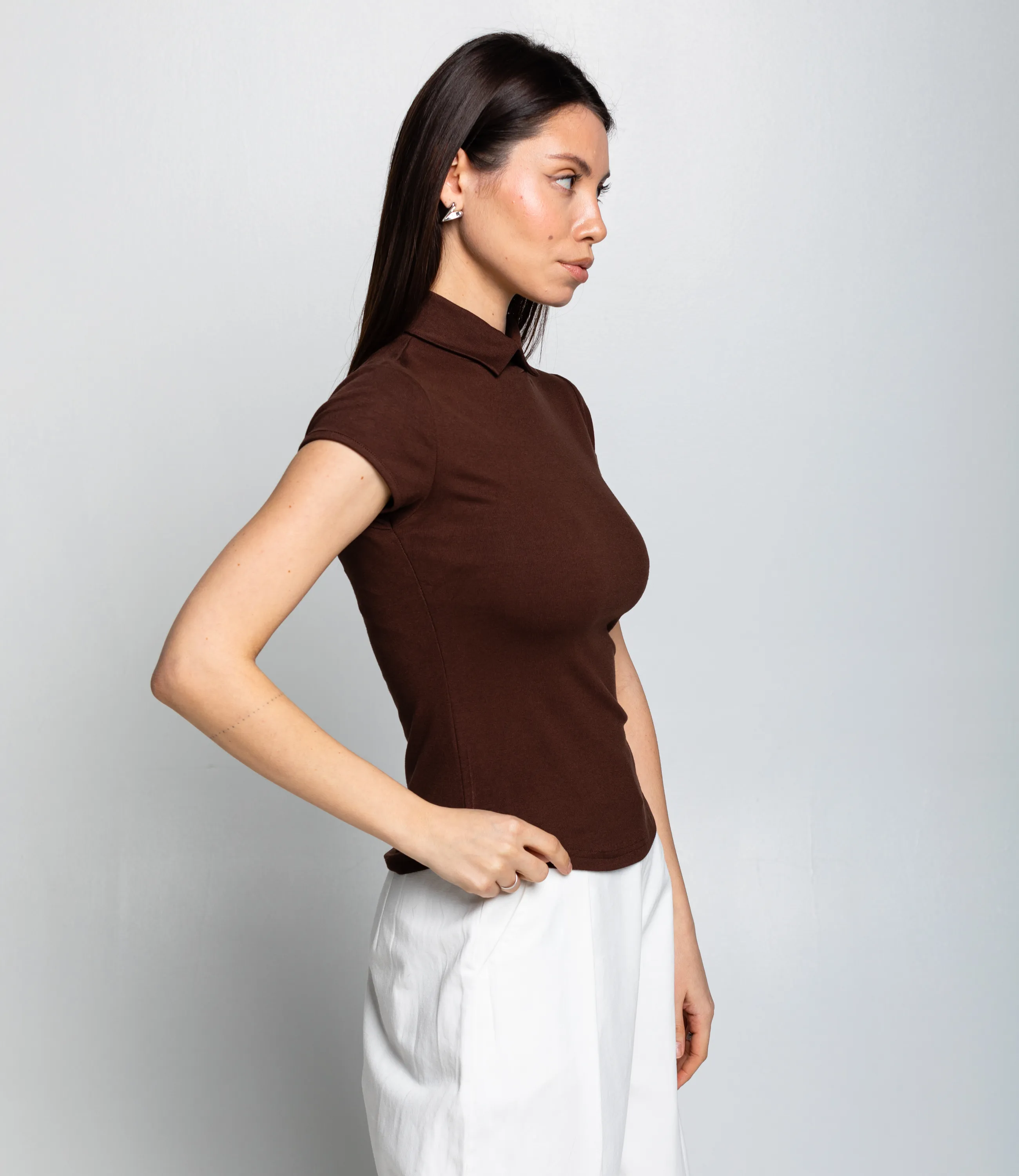 Футболка #КТ6845 (1), шоколадный - фото 2