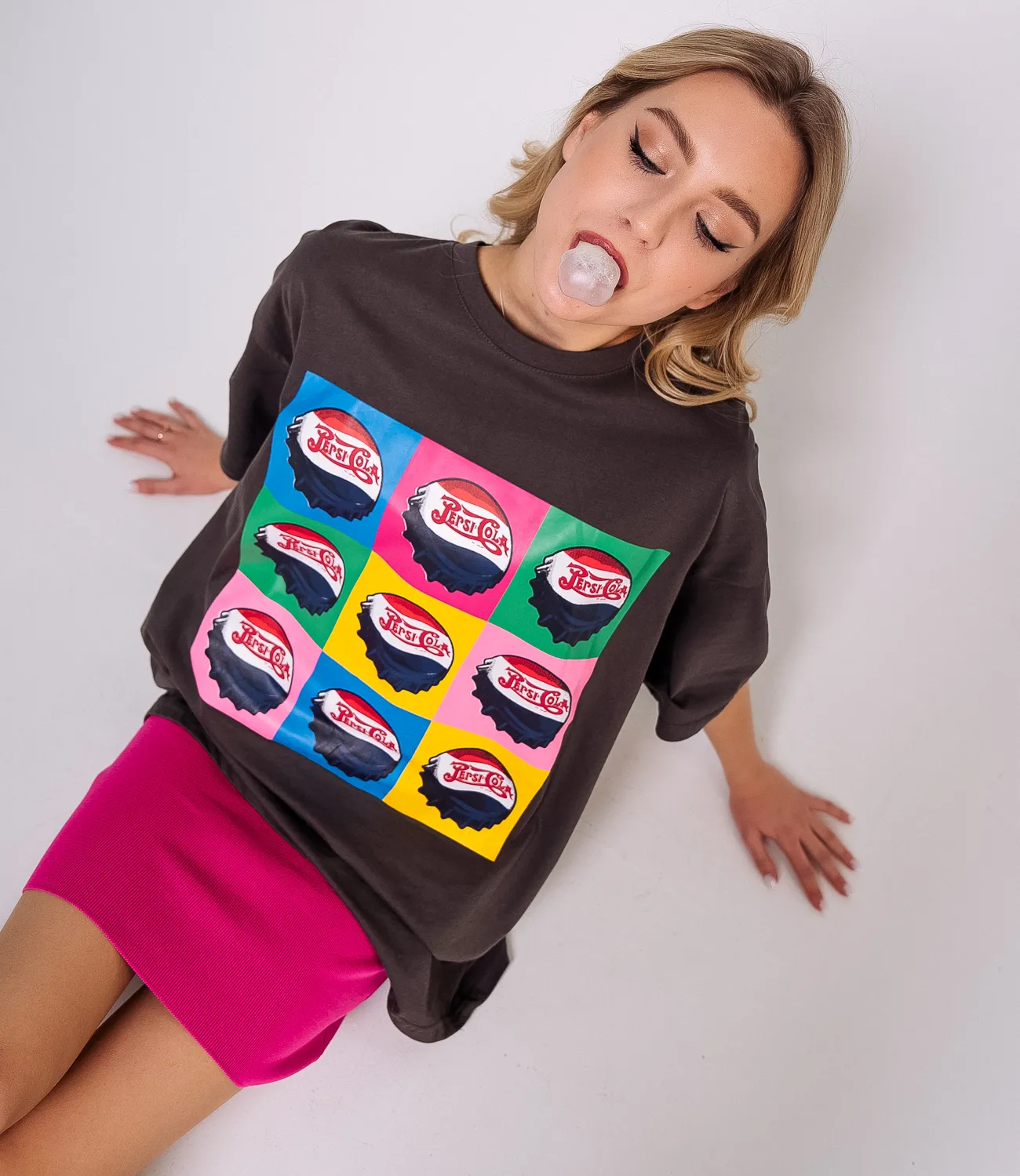 Футболка #КТ223, серый - фото 2