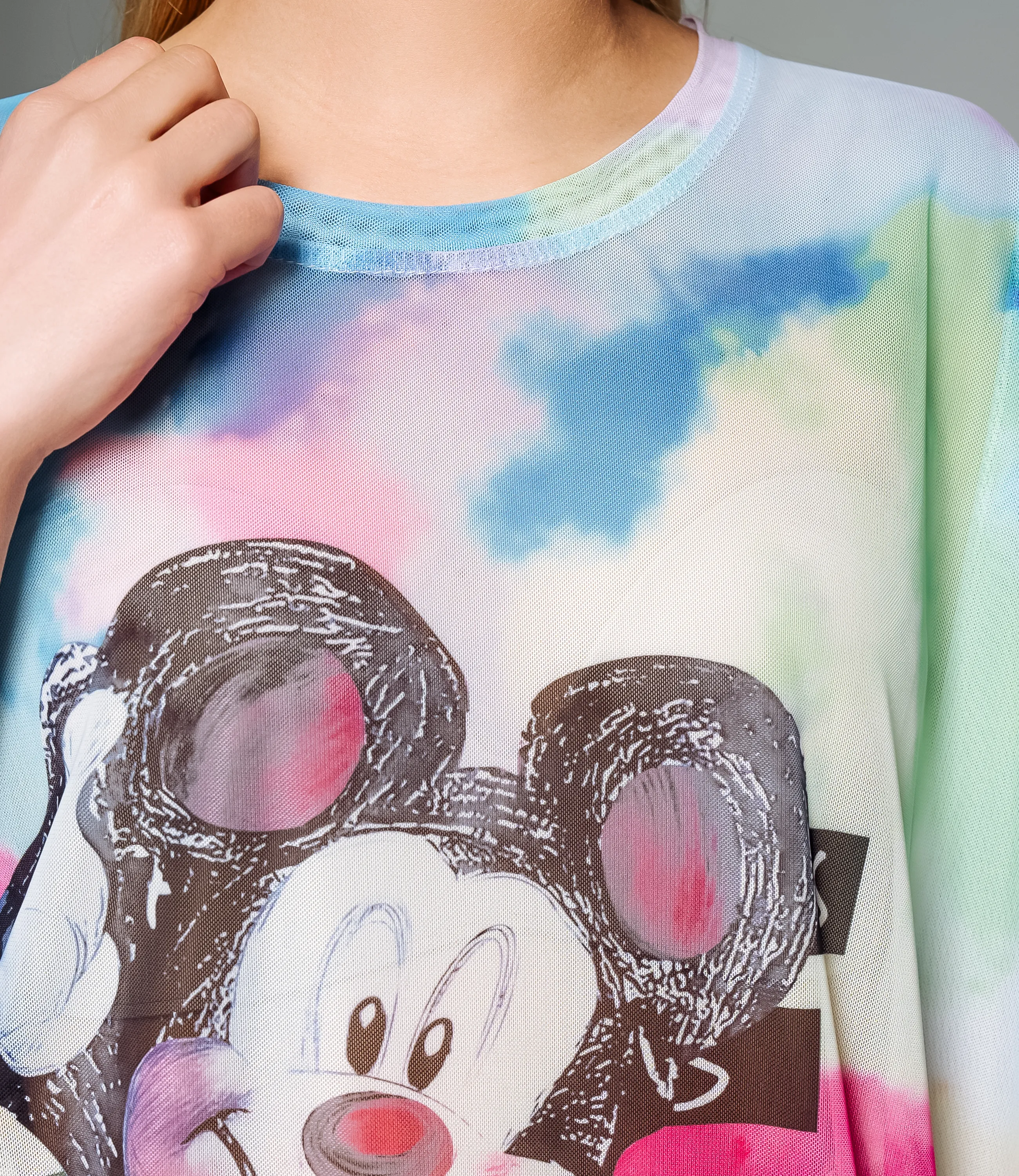 Футболка #КТ11 (12), голубой, зелёный - фото 5