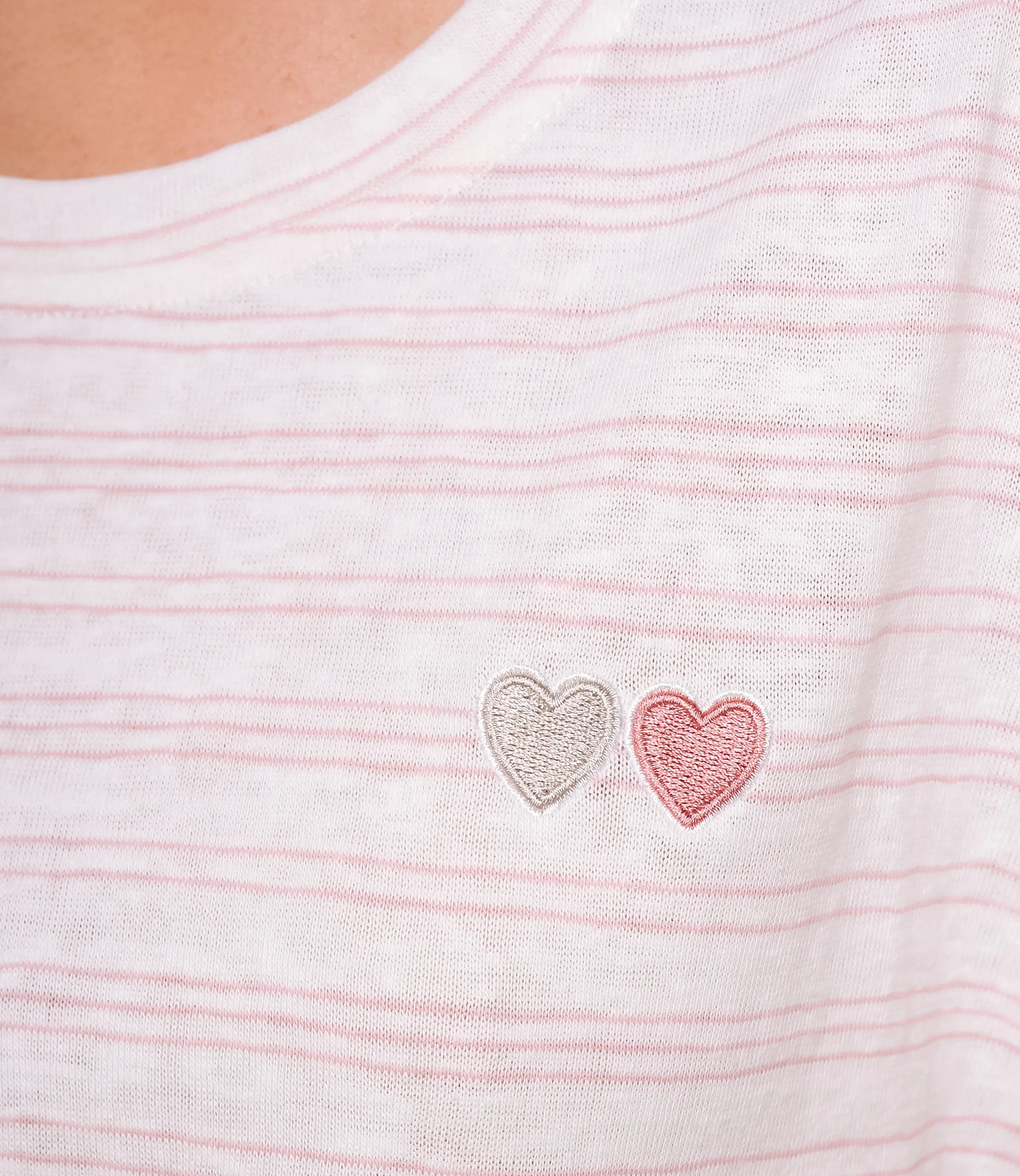 Футболка #КТ9101 (2), розовый, белый - фото 5