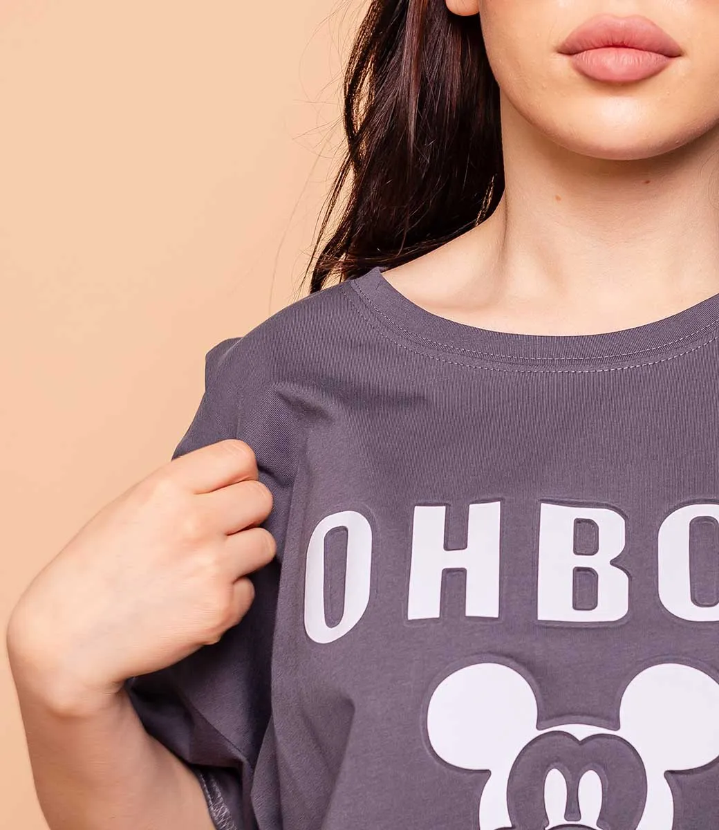 Футболка #КТ2-1, серый - фото 5