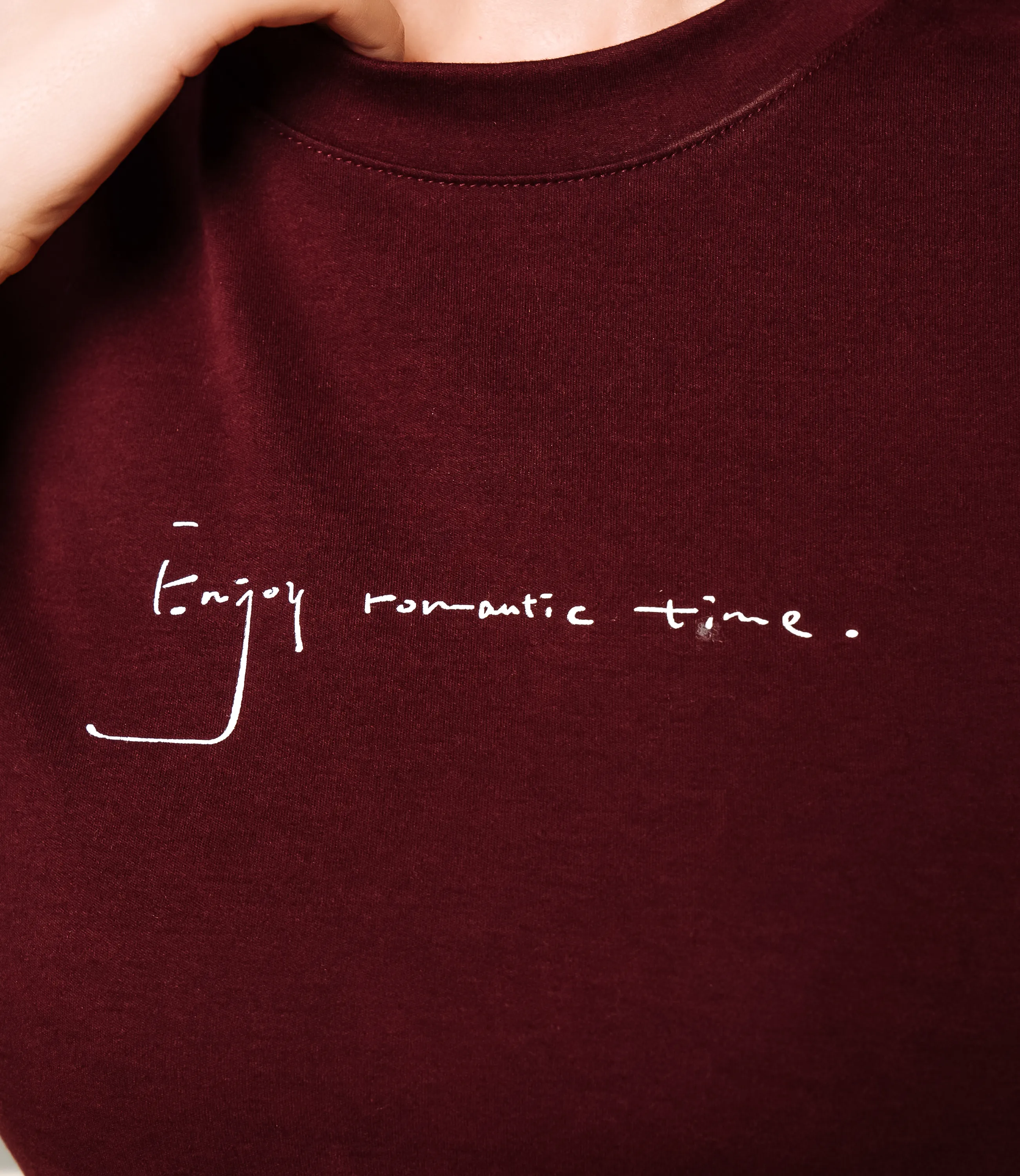 Футболка #КТ6217 (1), бордовый - фото 5