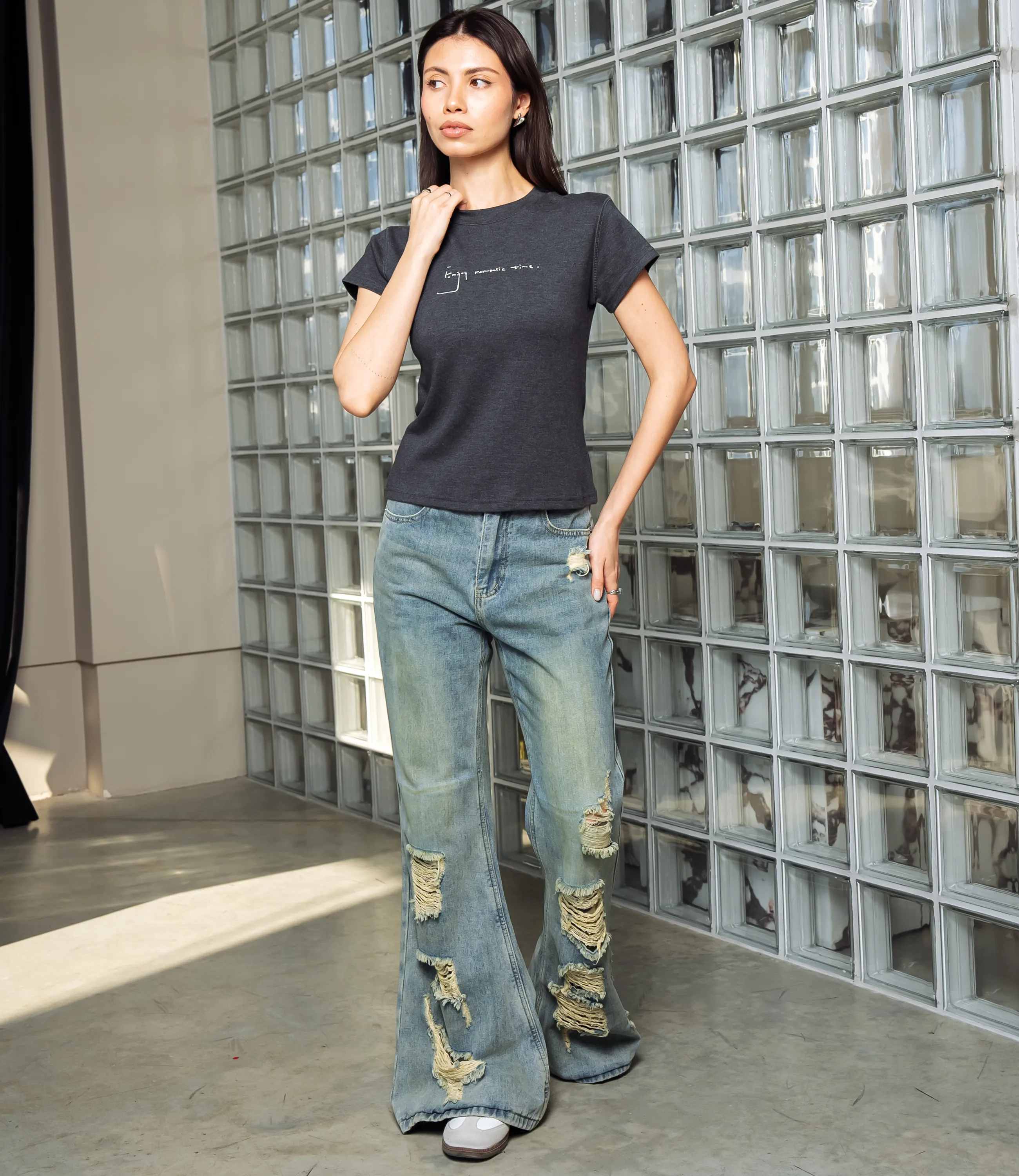 Футболка #КТ6217 (1), графит - фото 4