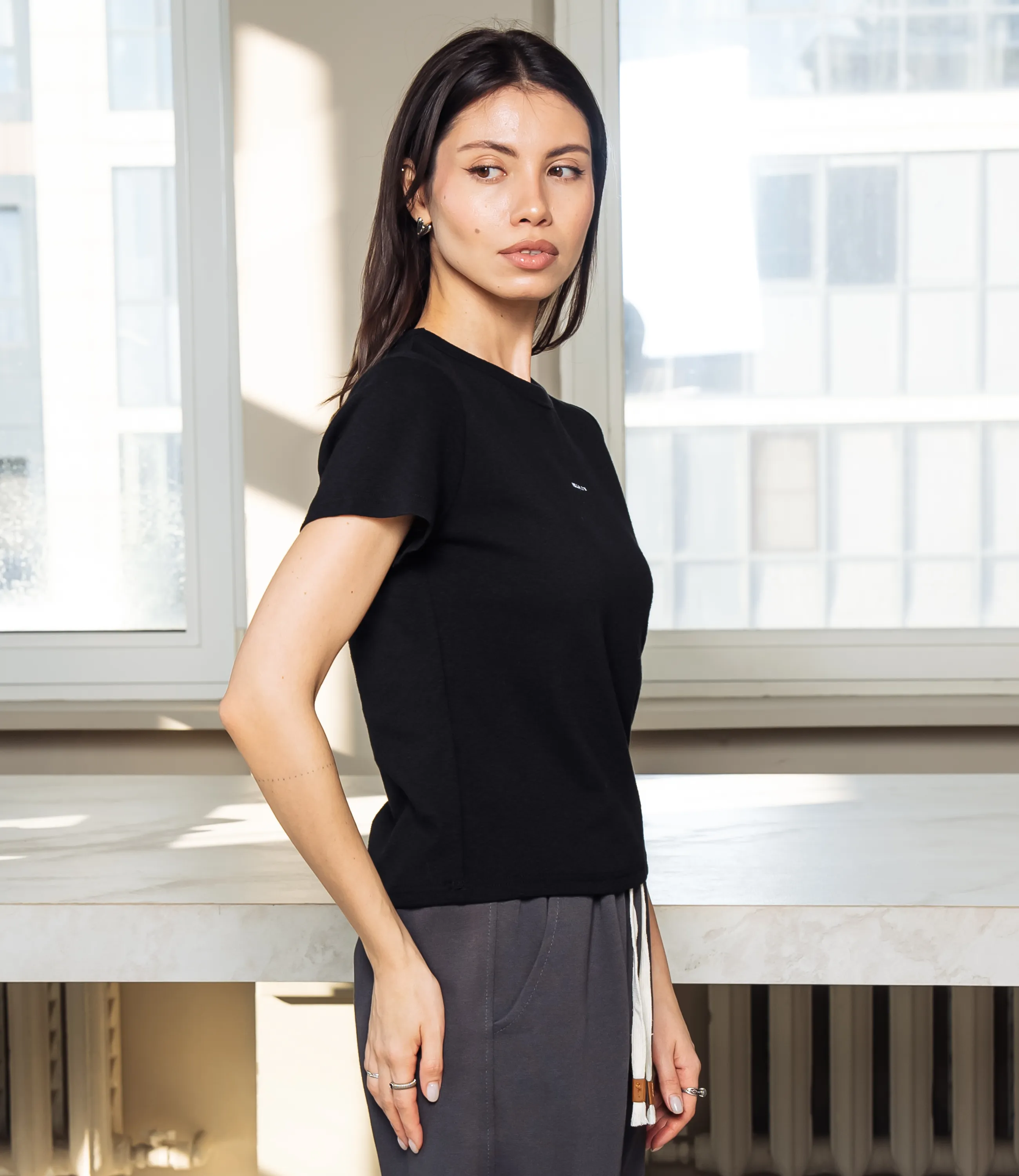 Футболка #КТ8121 (1), чёрный - фото 2