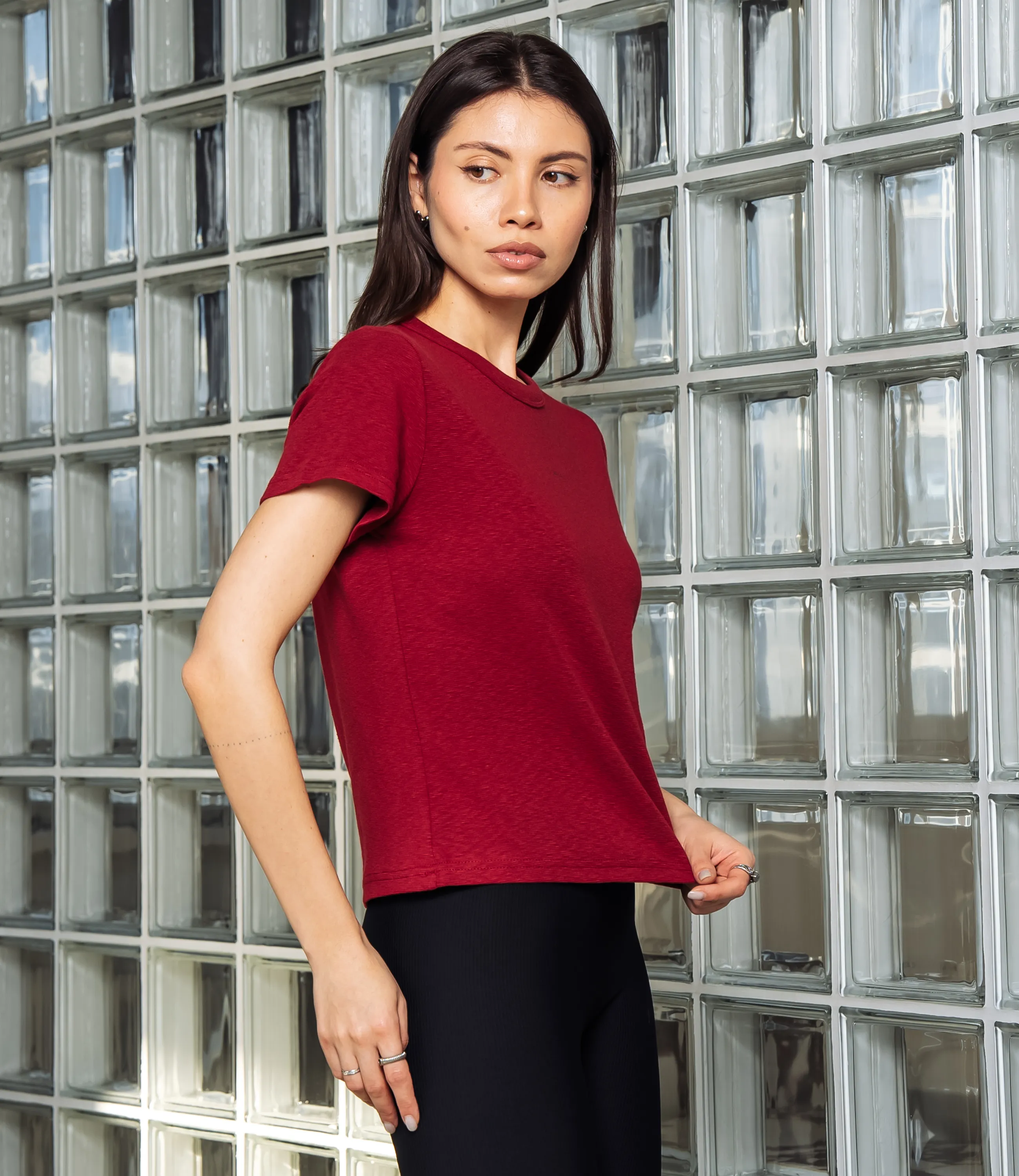 Футболка #КТ8121 (1), красный - фото 2