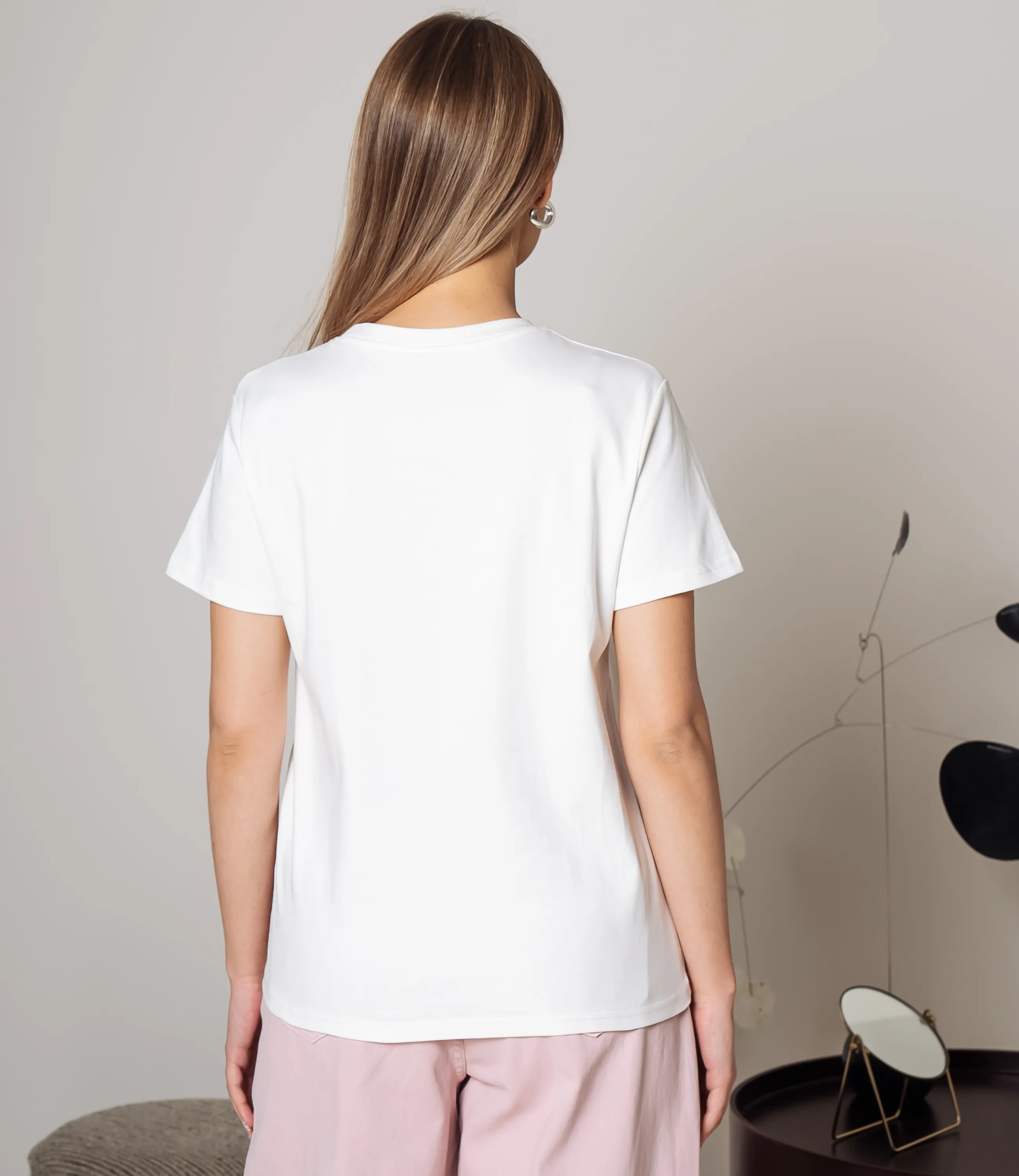 Футболка #КТ8812 (2), белый - фото 3