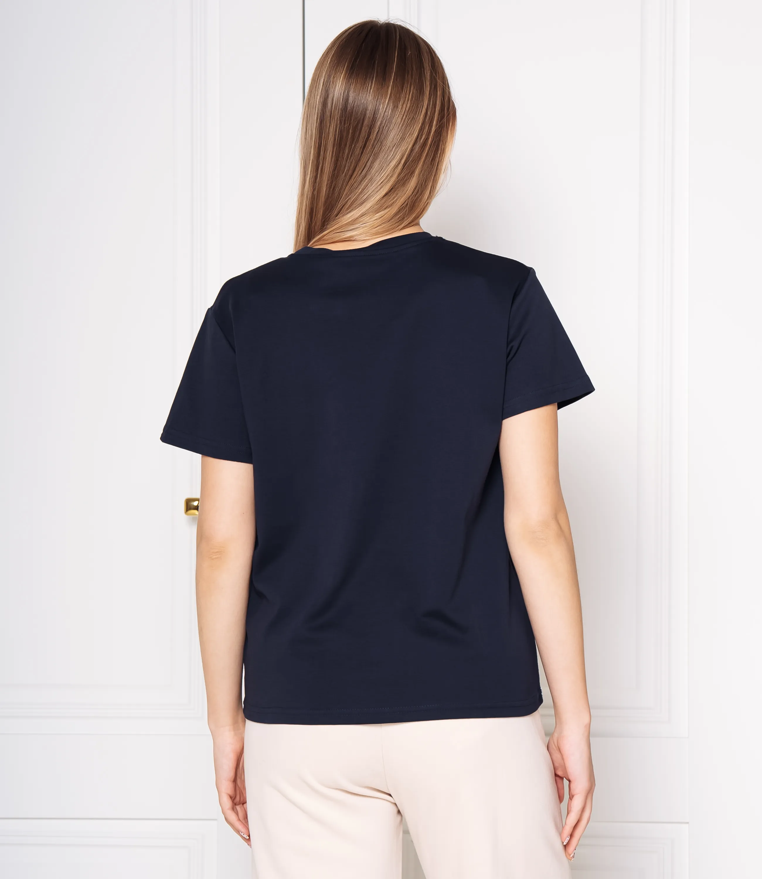 Футболка #КТ8812 (2), тёмно-синий - фото 3