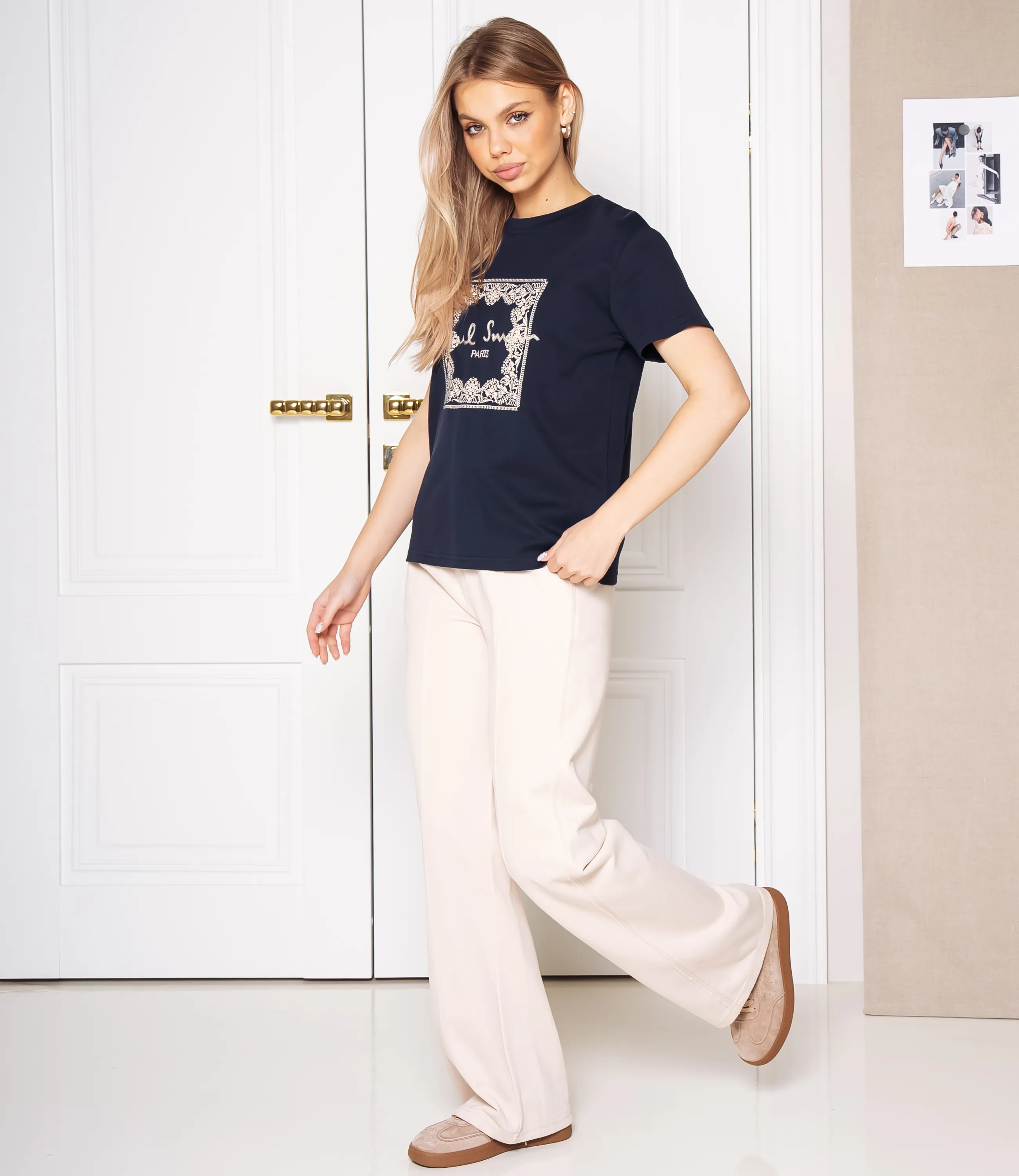 Футболка #КТ8812 (2), тёмно-синий - фото 4