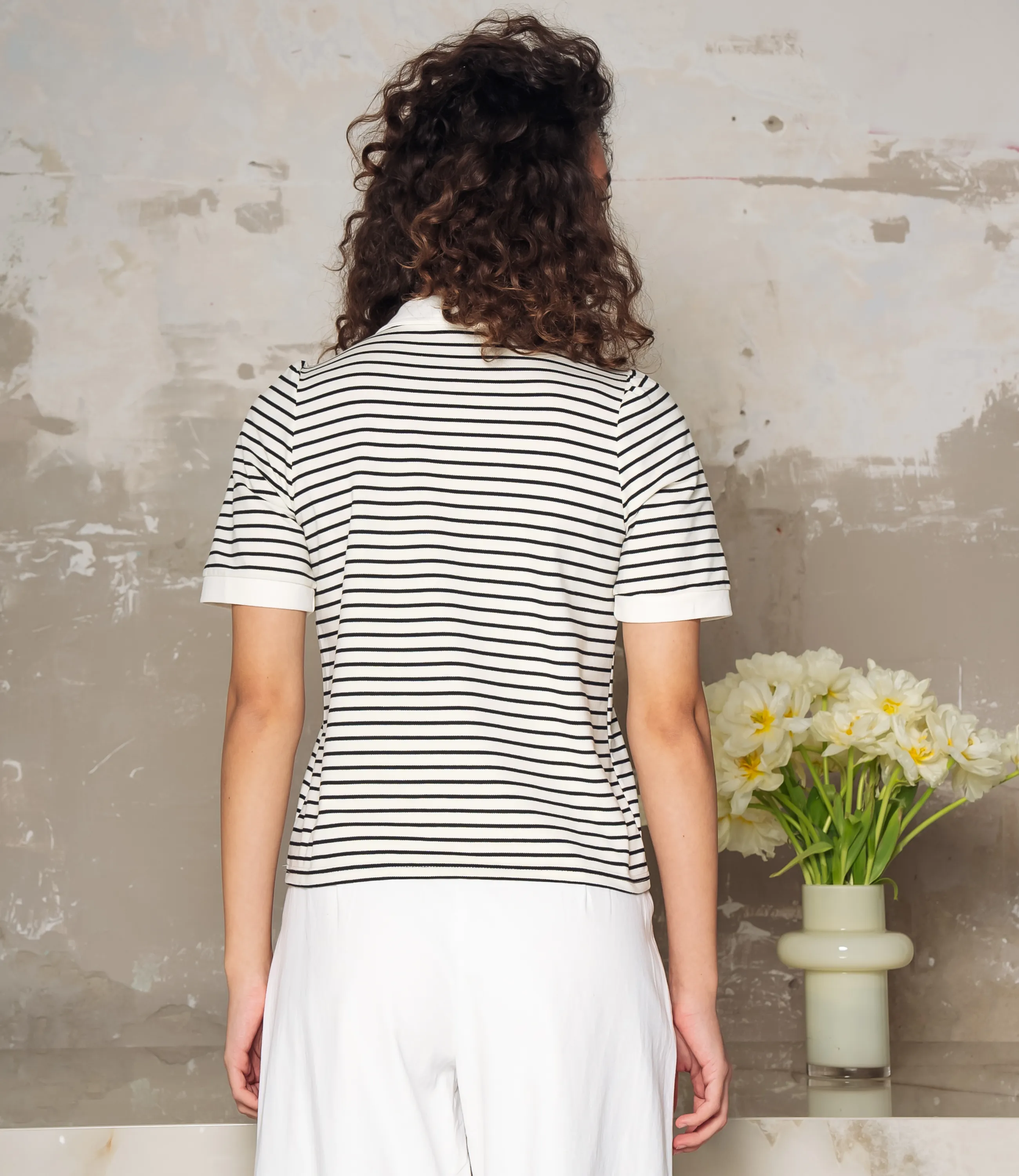 Футболка #КТ1002 (3), чёрный, молочный - фото 3