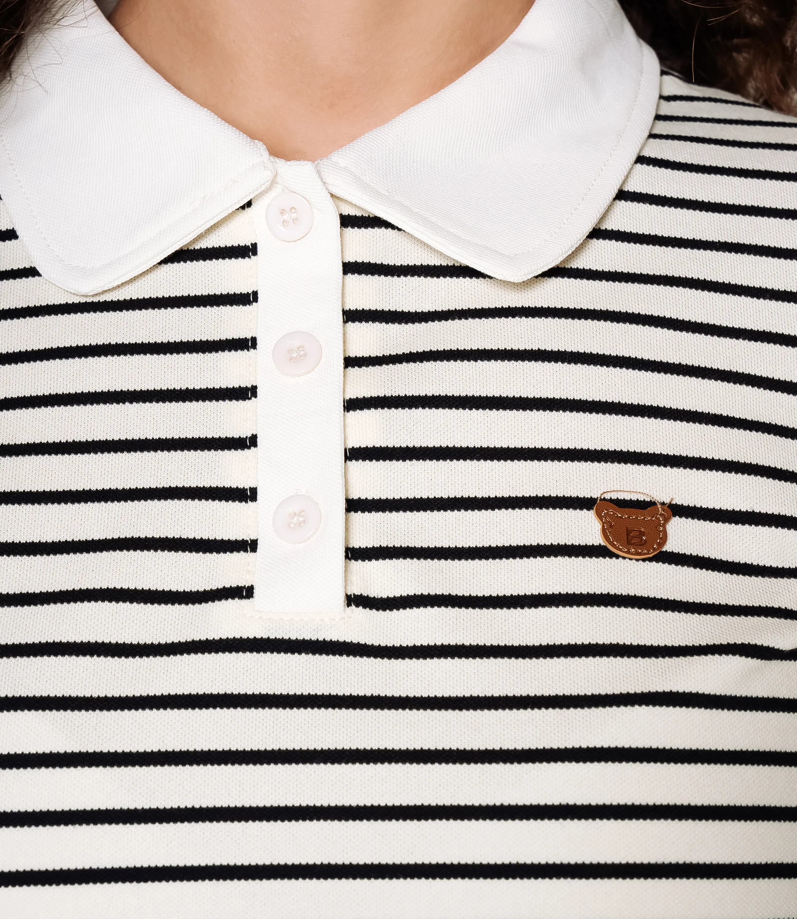 Футболка #КТ1002 (3), чёрный, молочный - фото 5