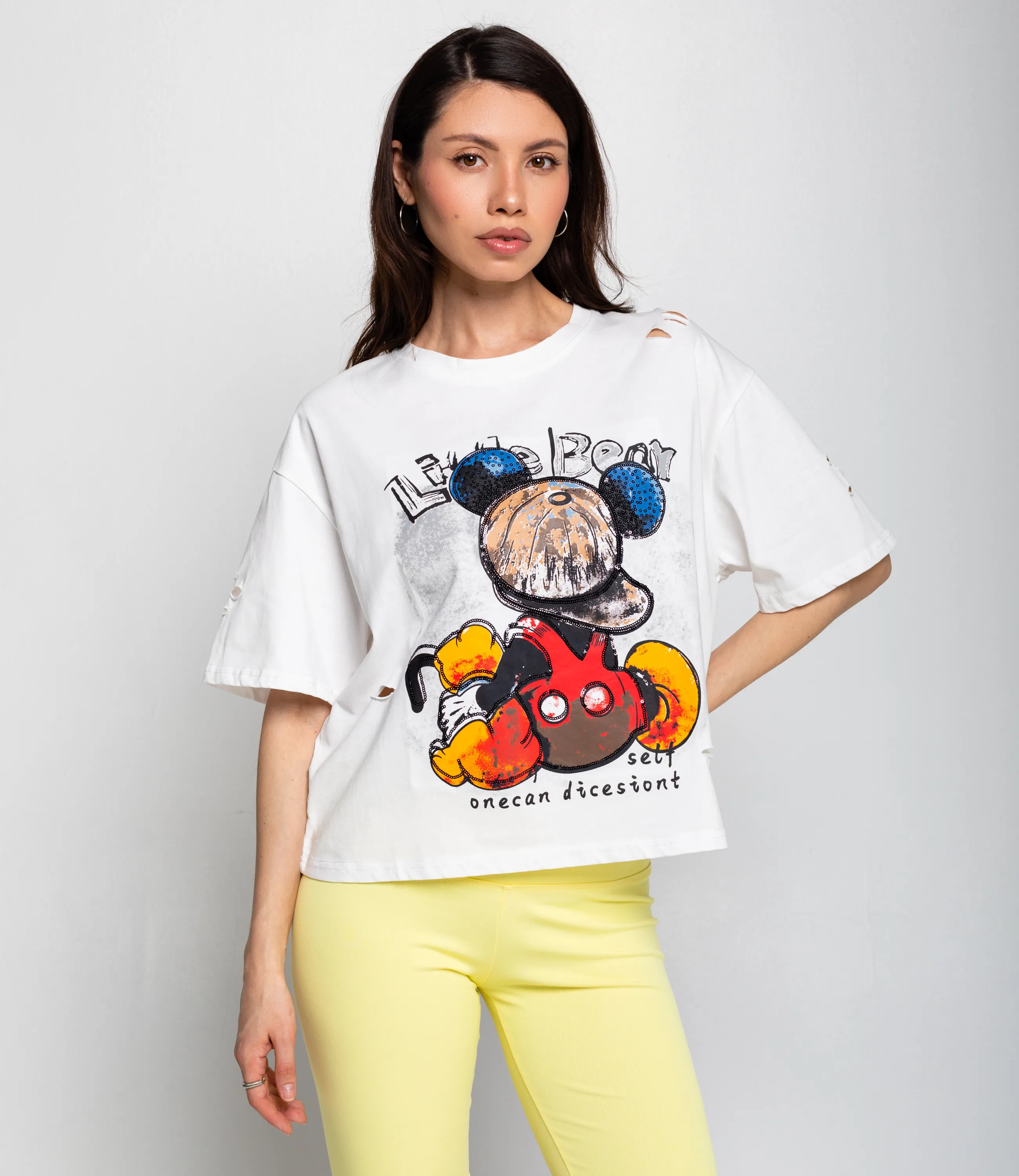 Футболка #КТ591 (1), белый - фото 1