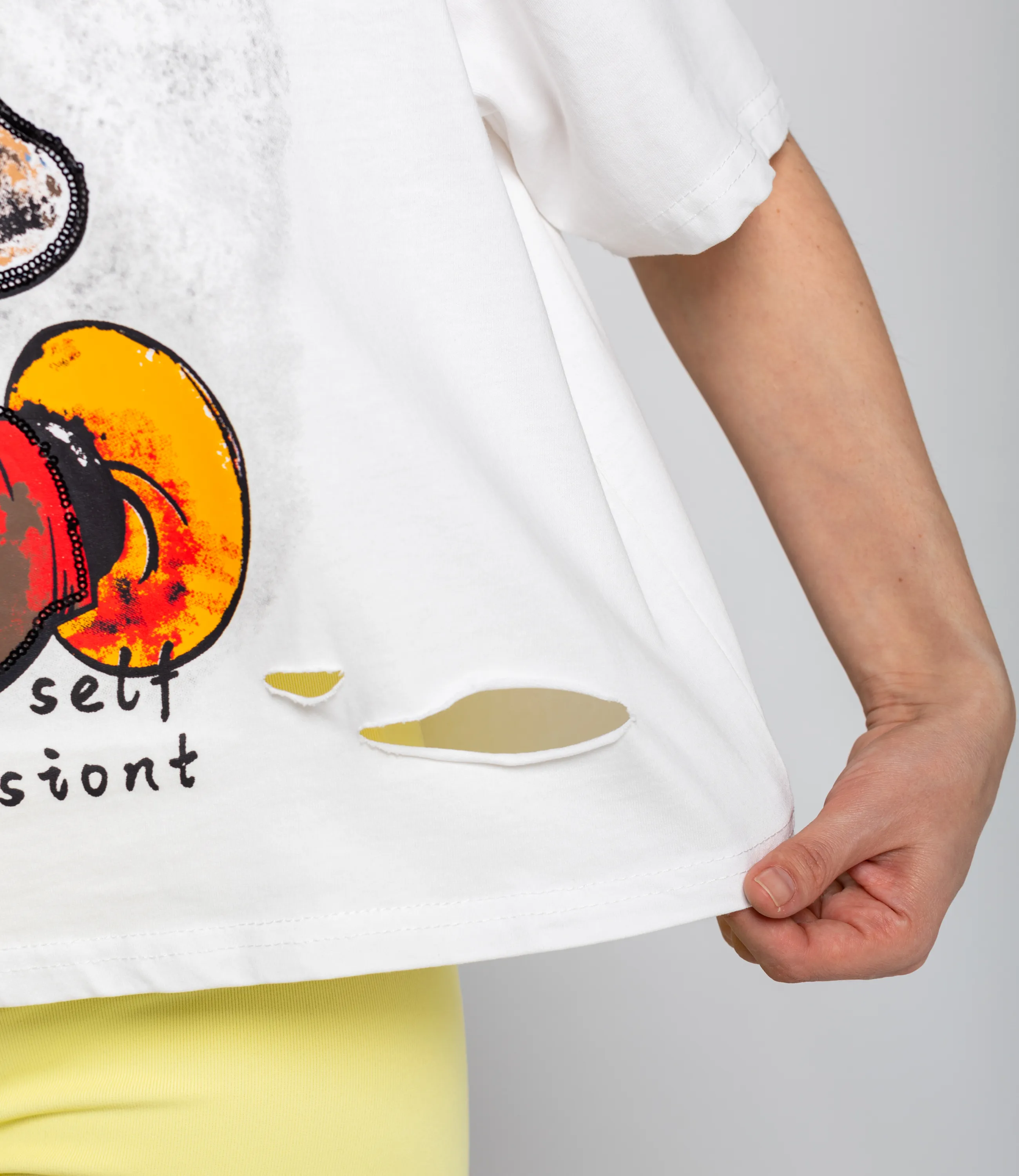 Футболка #КТ591 (1), белый - фото 5