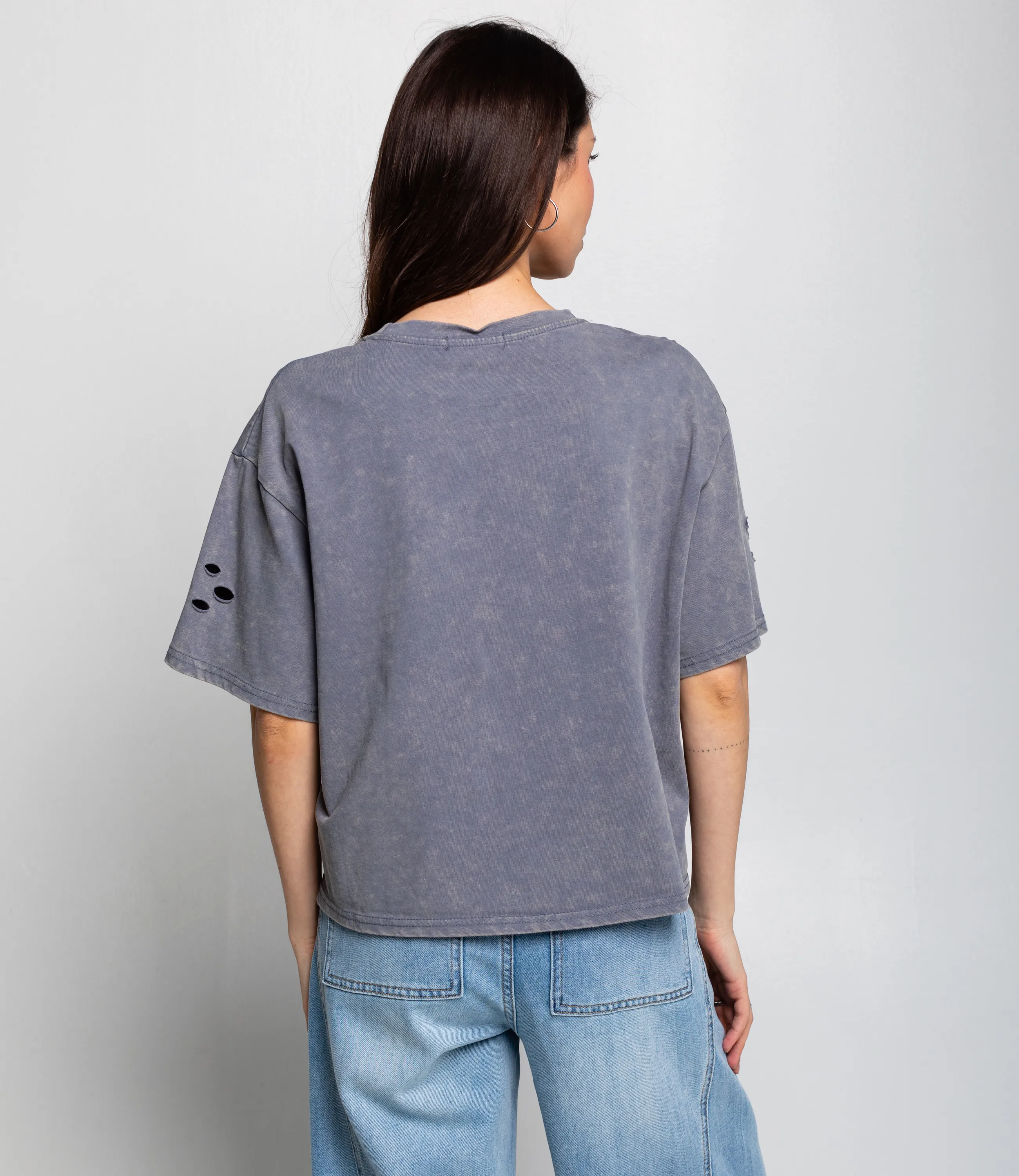 Футболка #КТ591 (1), серый - фото 3