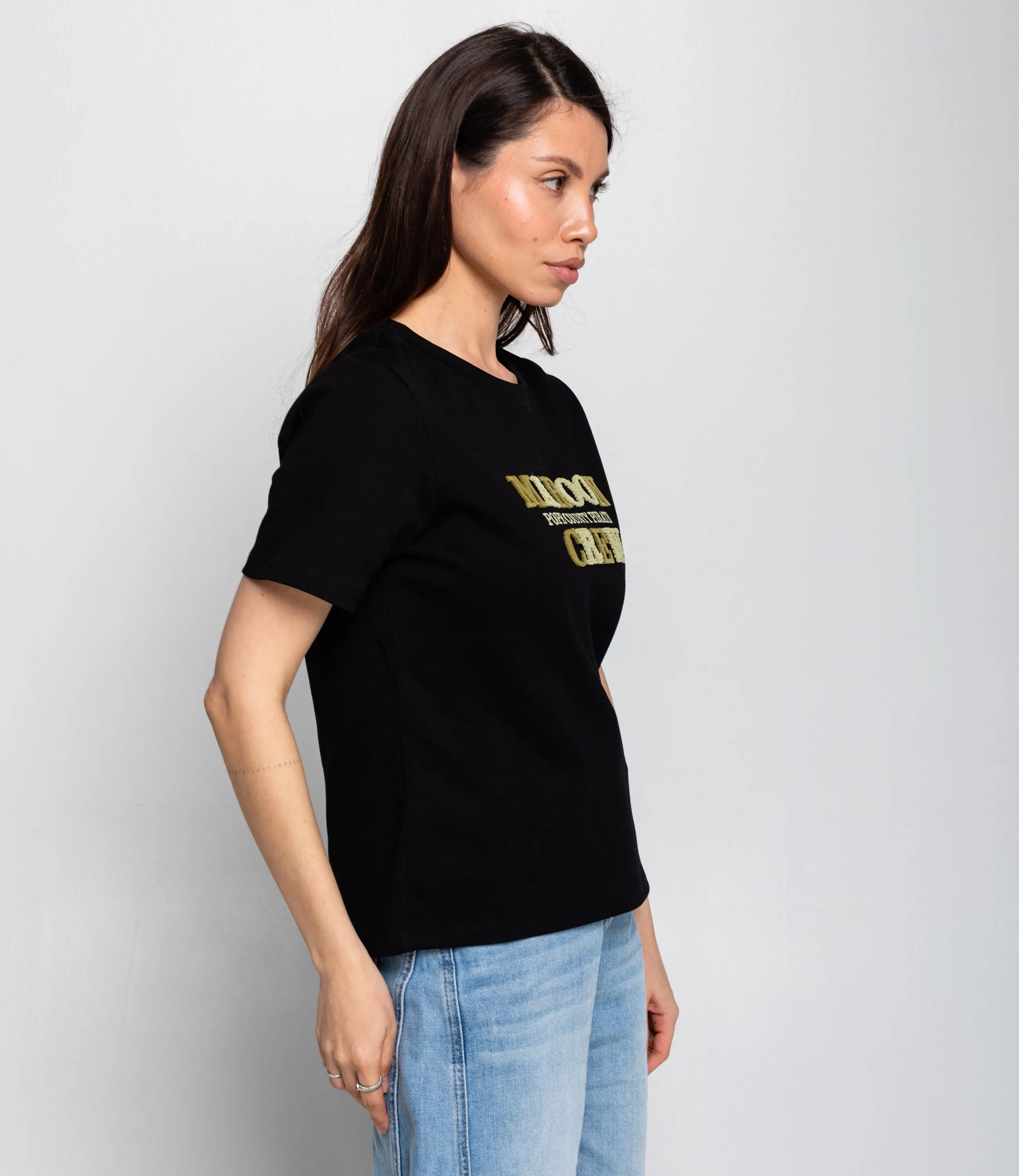 Футболка #КТ6626, чёрный - фото 2