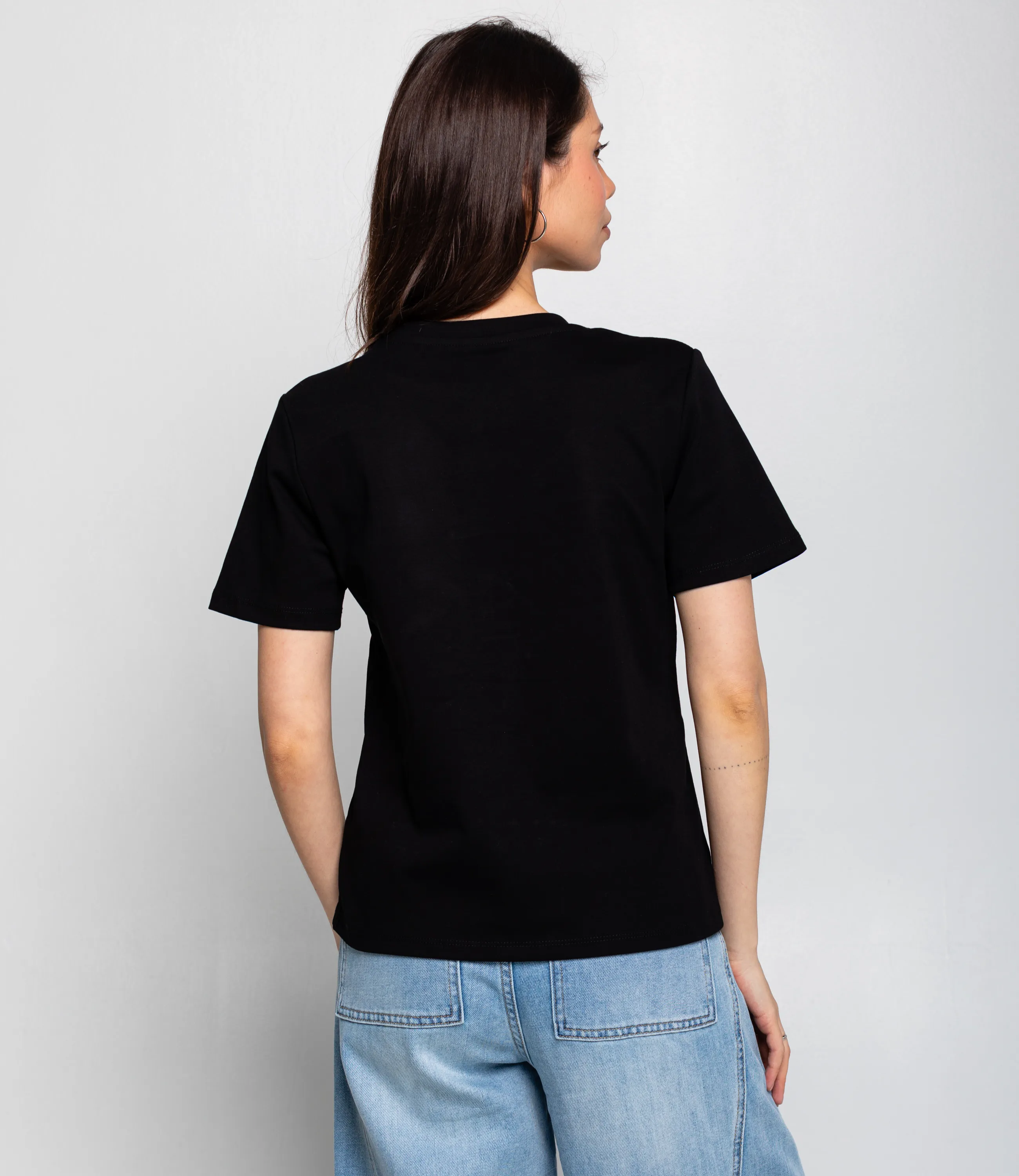 Футболка #КТ6626, чёрный - фото 3