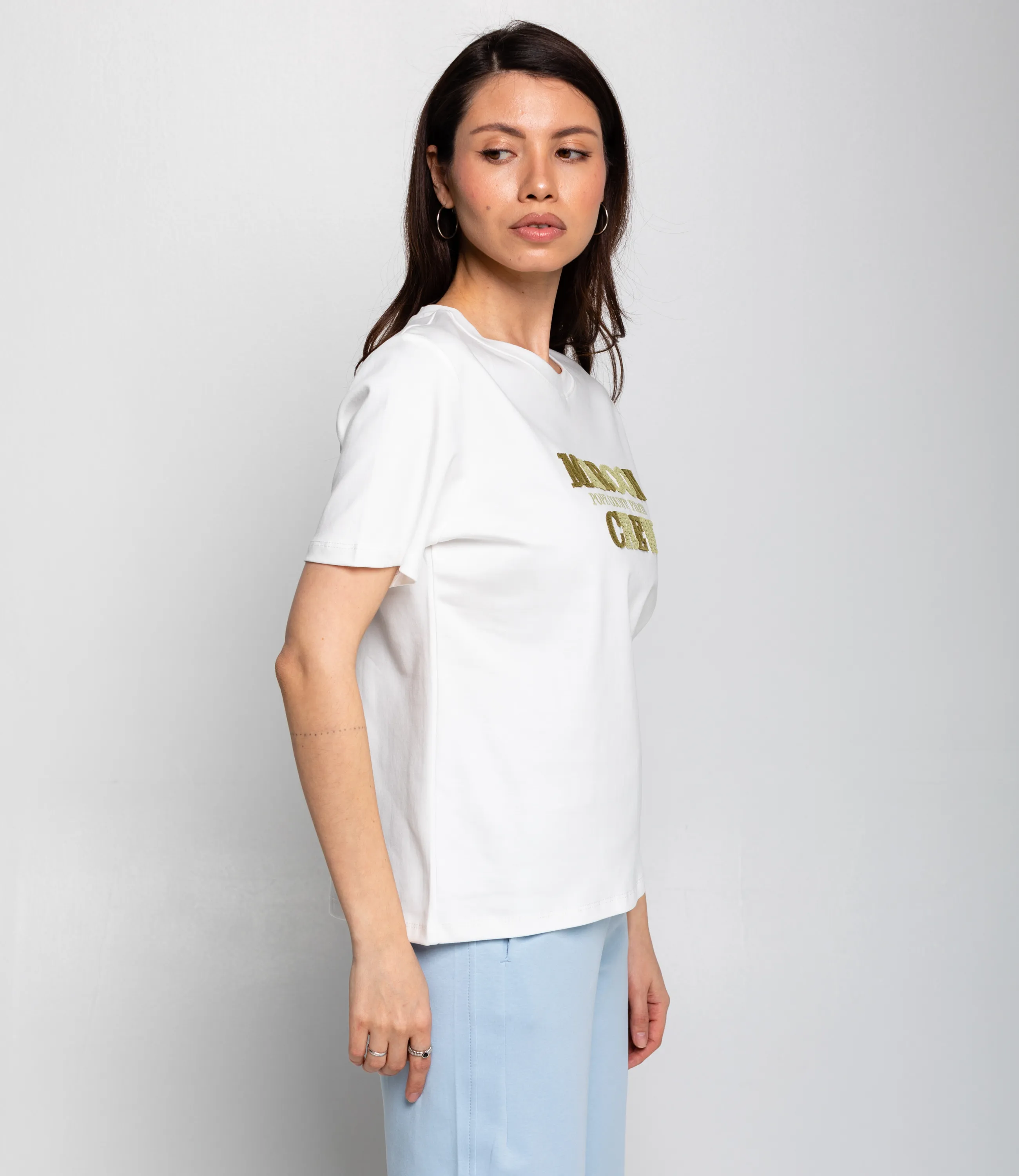 Футболка #КТ6626, белый - фото 2