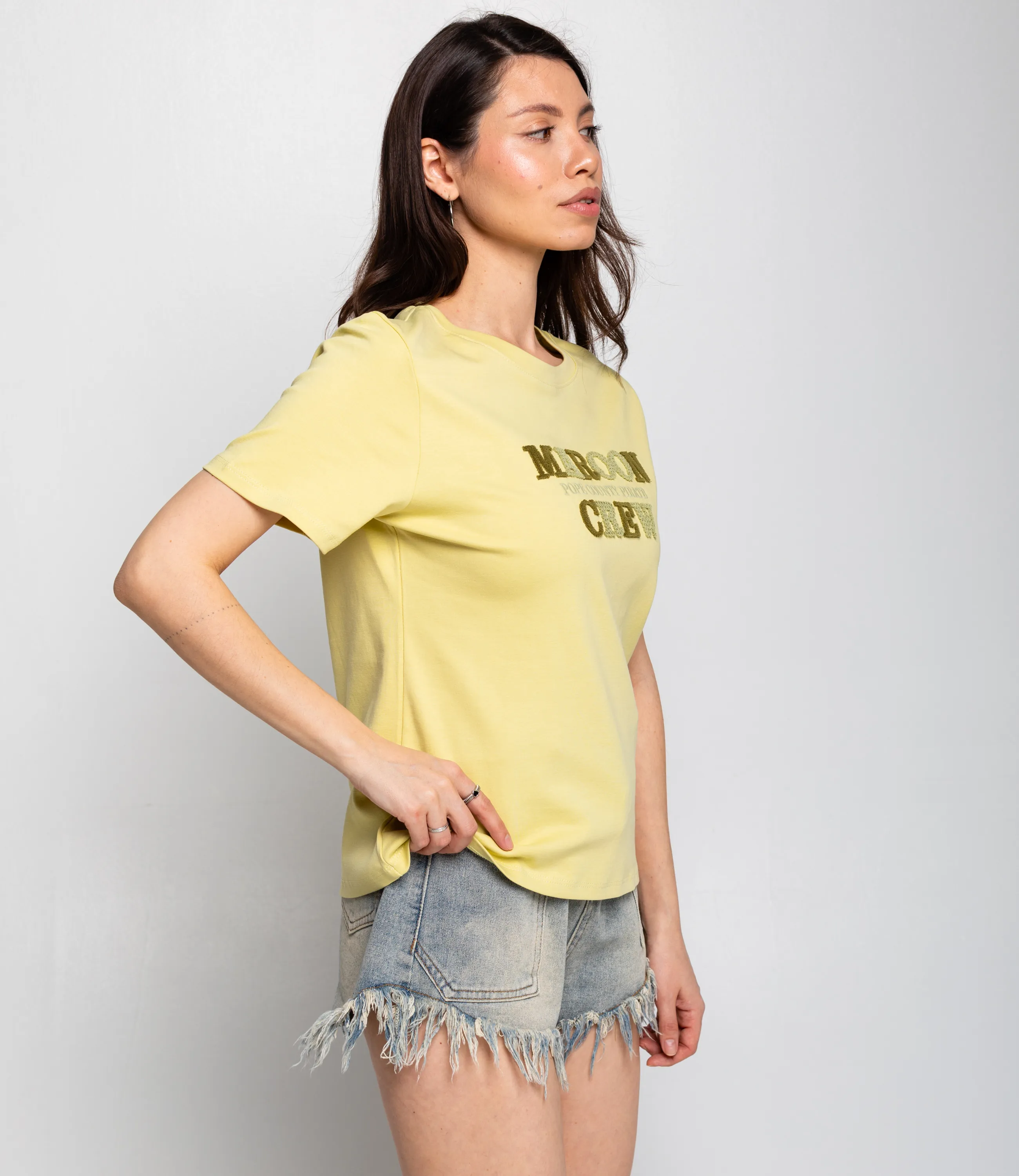 Футболка #КТ6626, фисташковый - фото 2