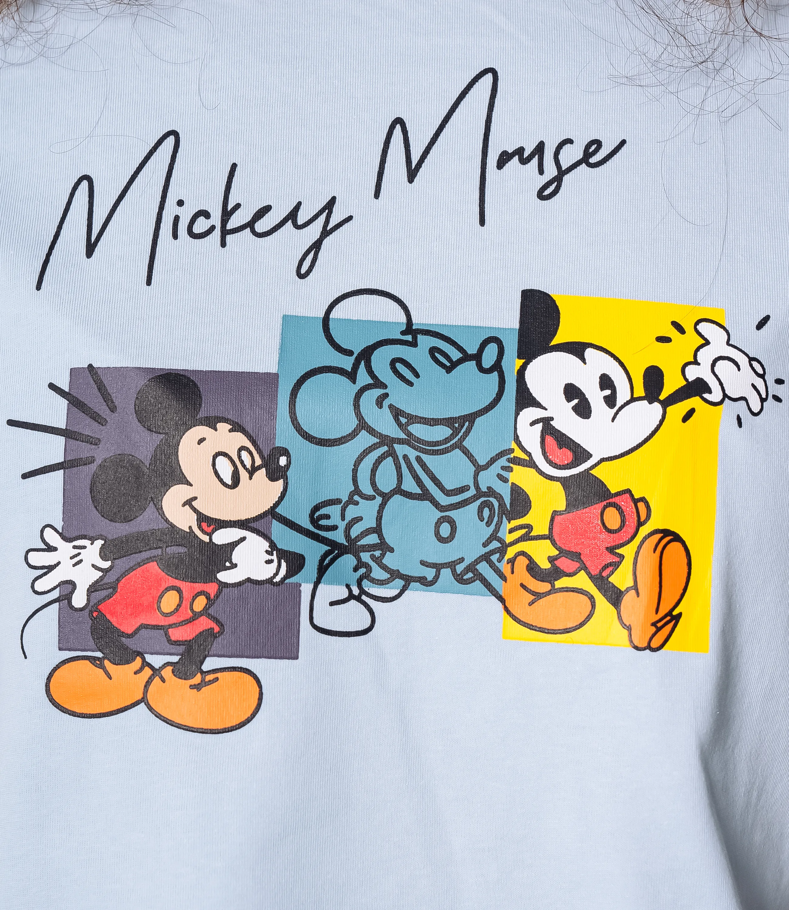 Футболка #КТ88813, голубой - фото 5