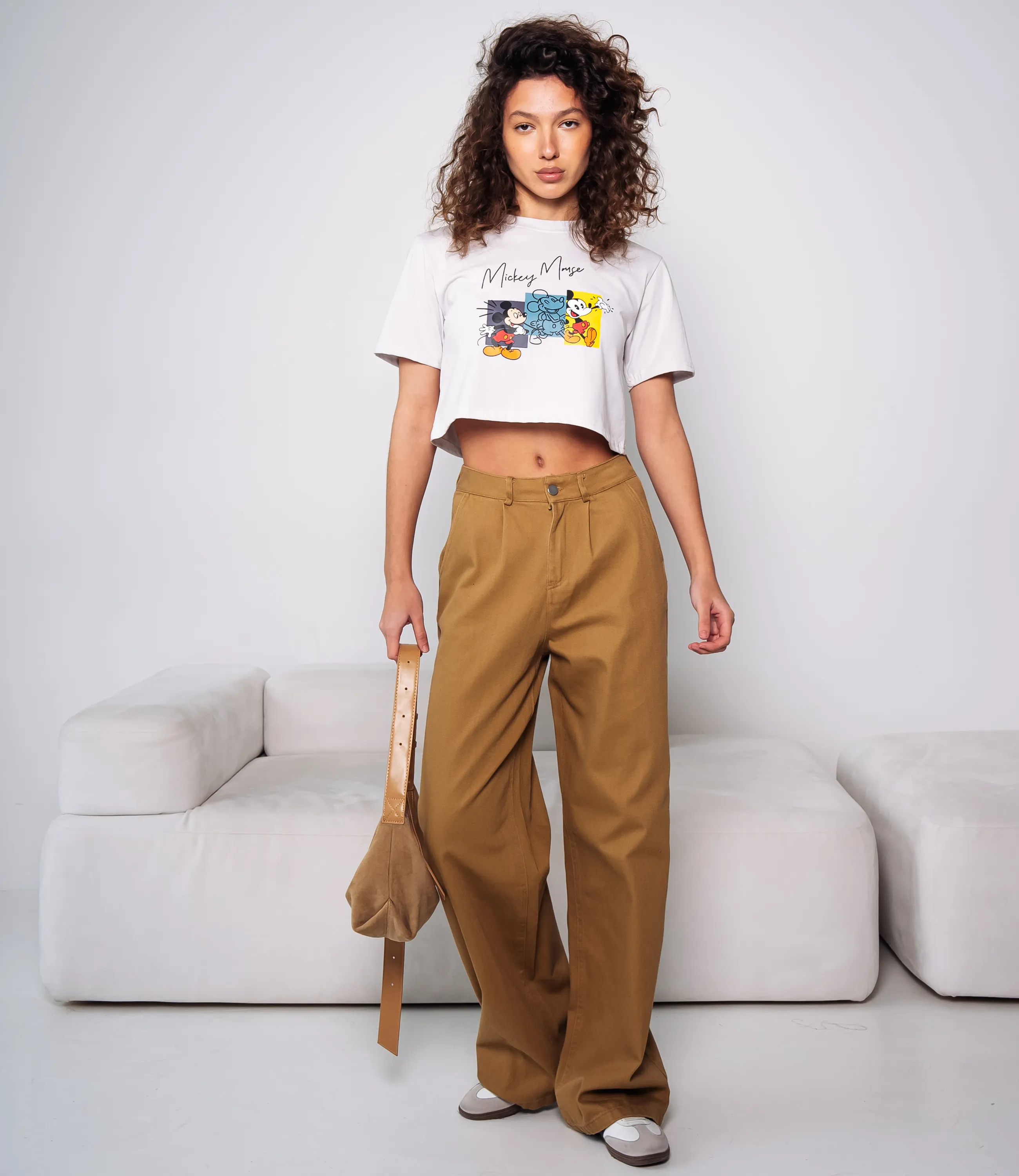 Футболка #КТ88813, светло-серый - фото 4