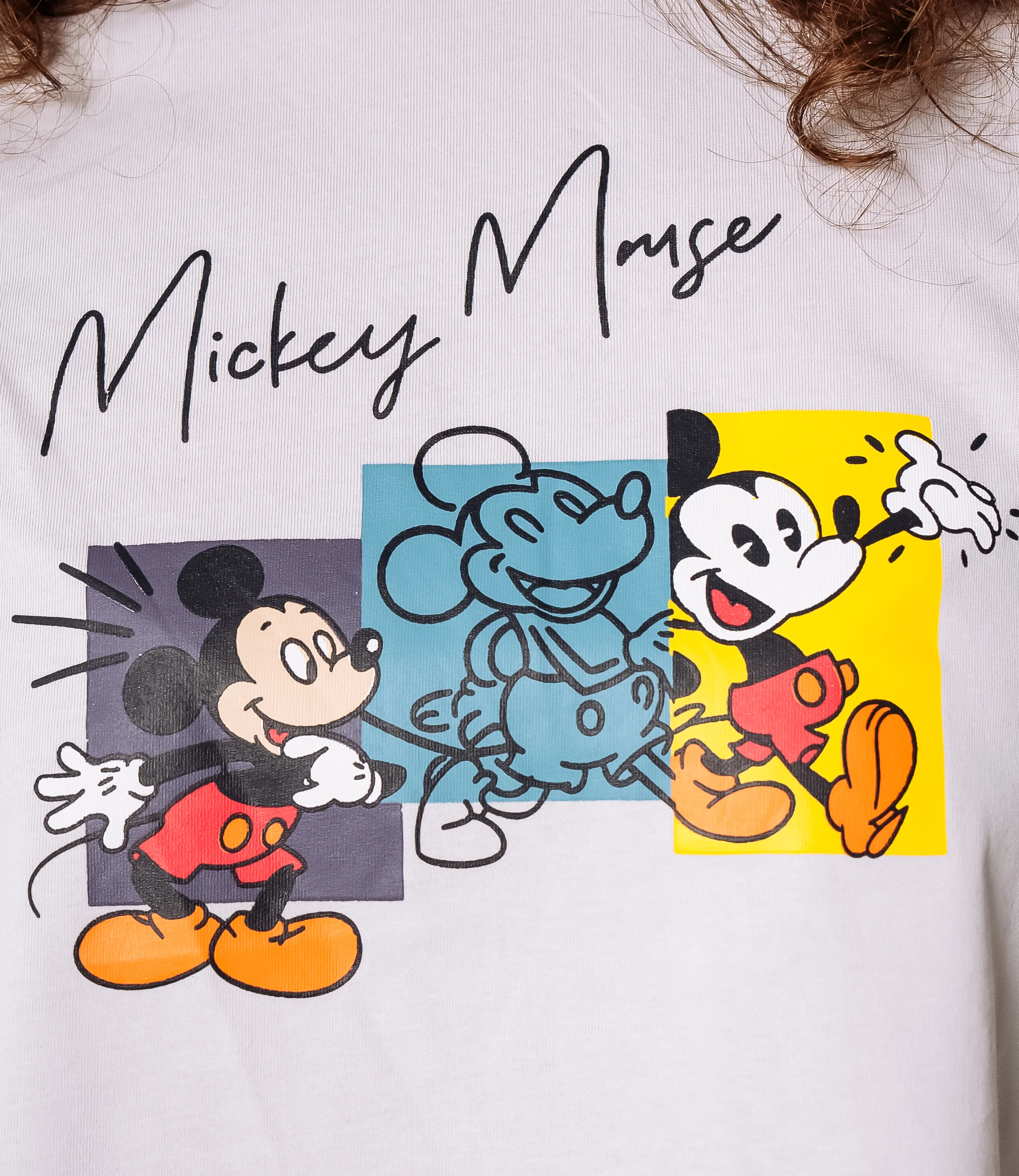 Футболка #КТ88813, светло-серый - фото 5