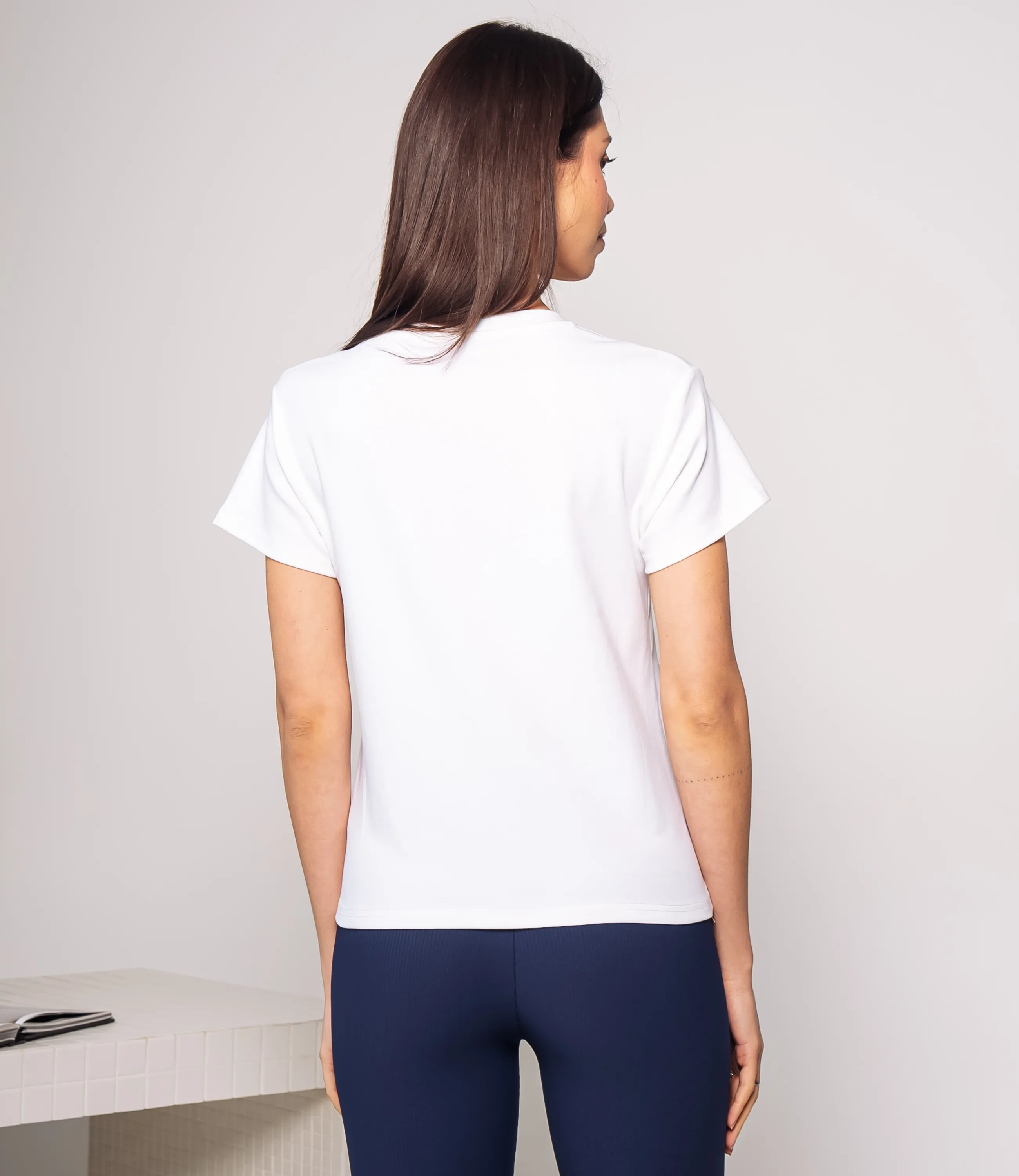 Футболка #КТ250362, молочный - фото 3