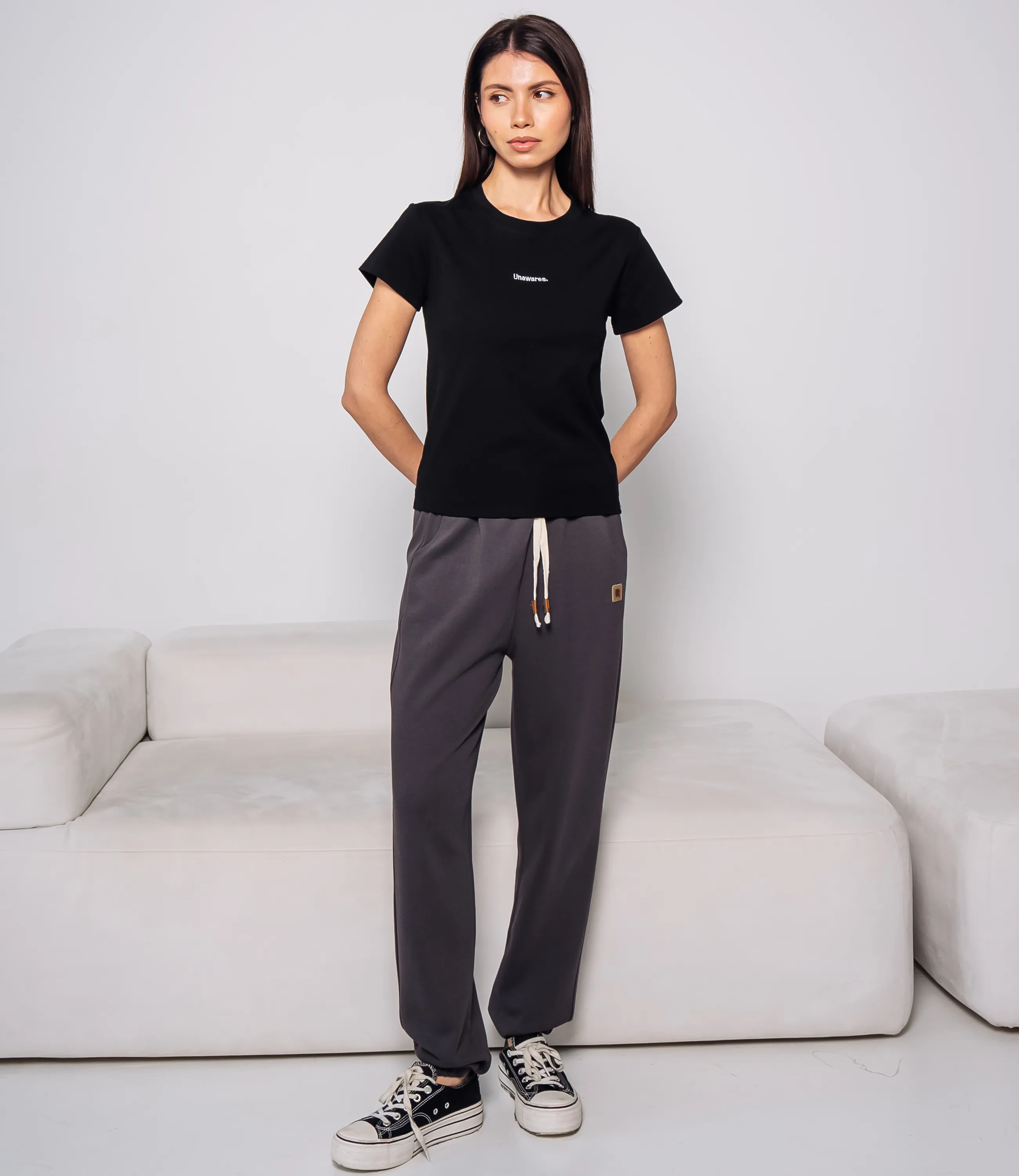 Футболка #КТ250362, чёрный - фото 4