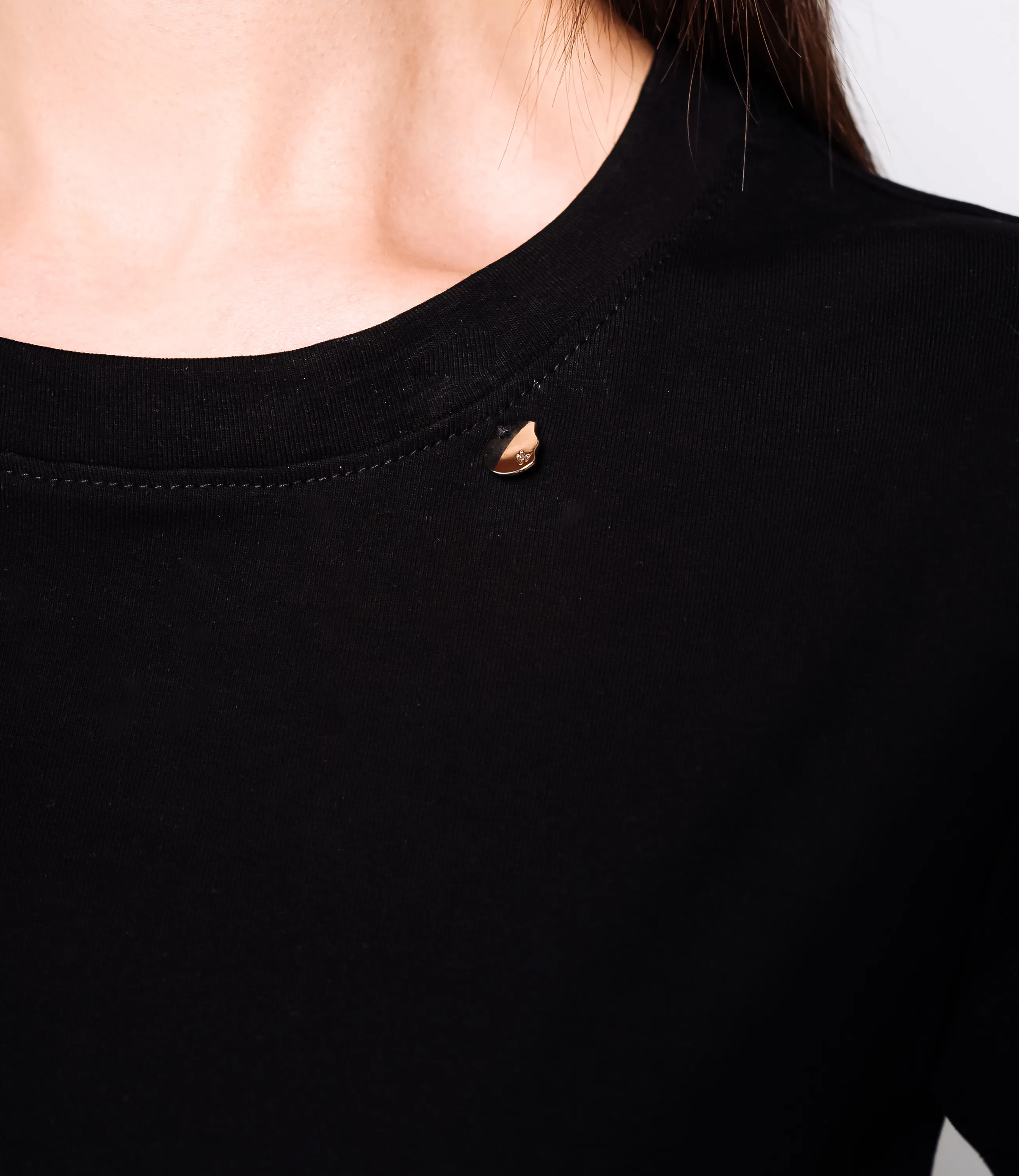 Футболка #КТ250360, чёрный - фото 5