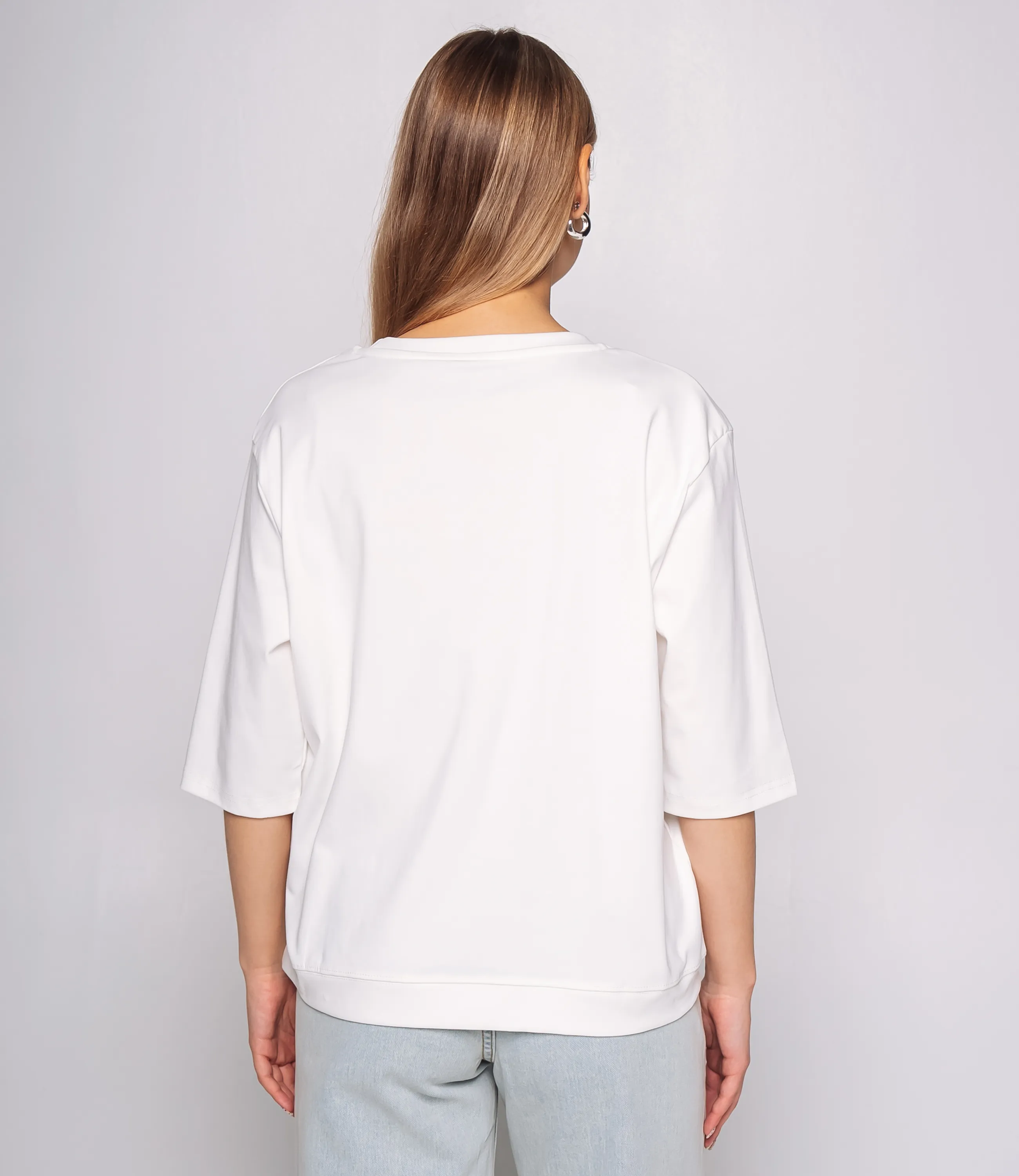 Футболка #КТ0467-51, белый - фото 3