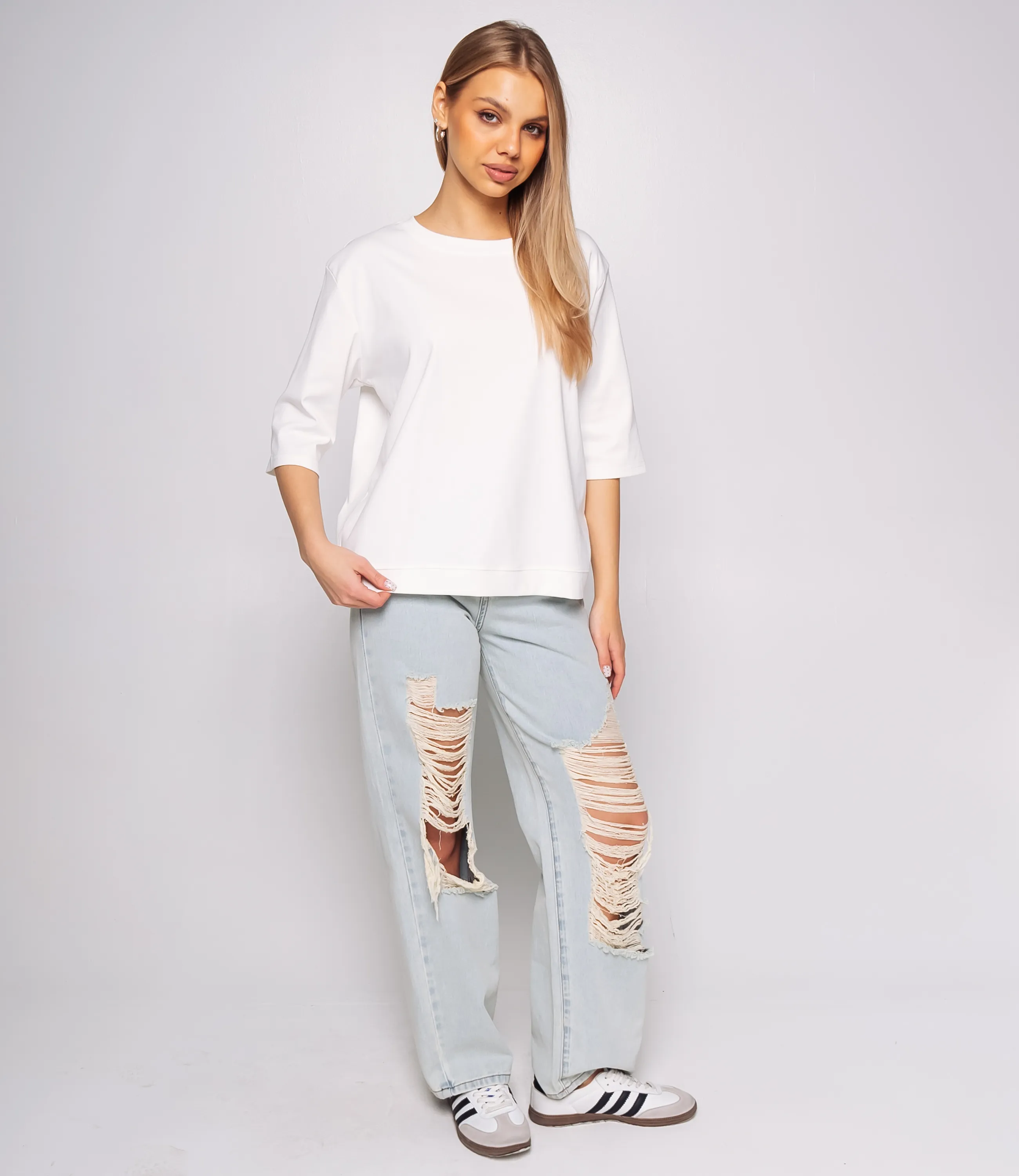 Футболка #КТ0467-51, белый - фото 4