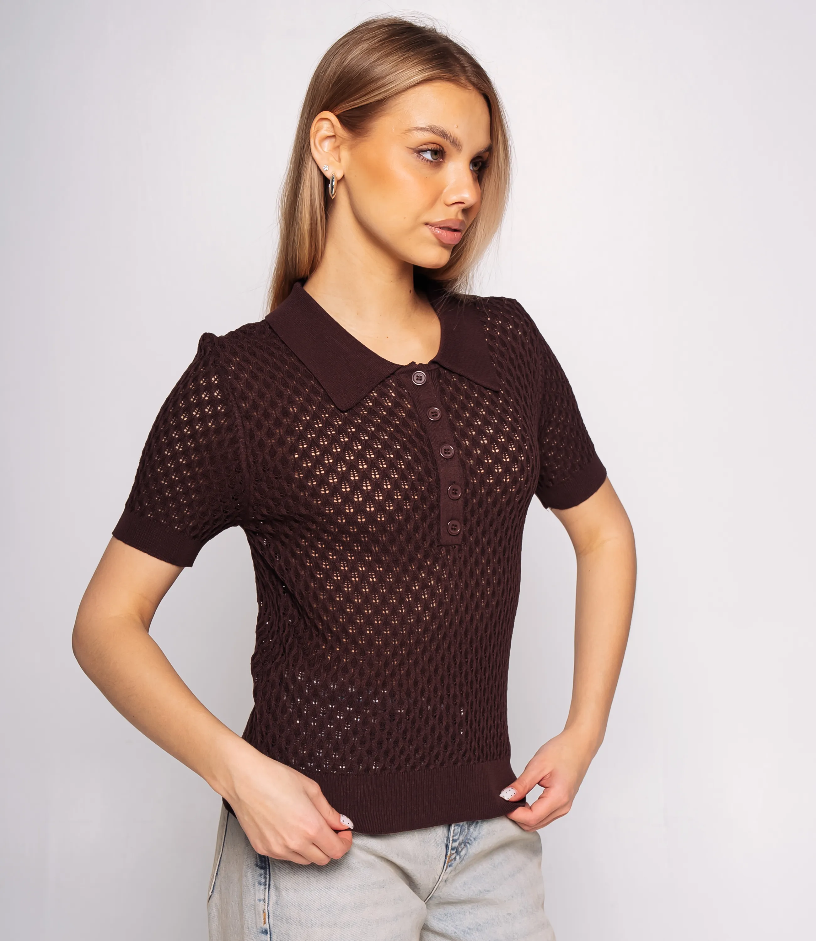 Футболка #КТ812 (8), шоколадный - фото 2