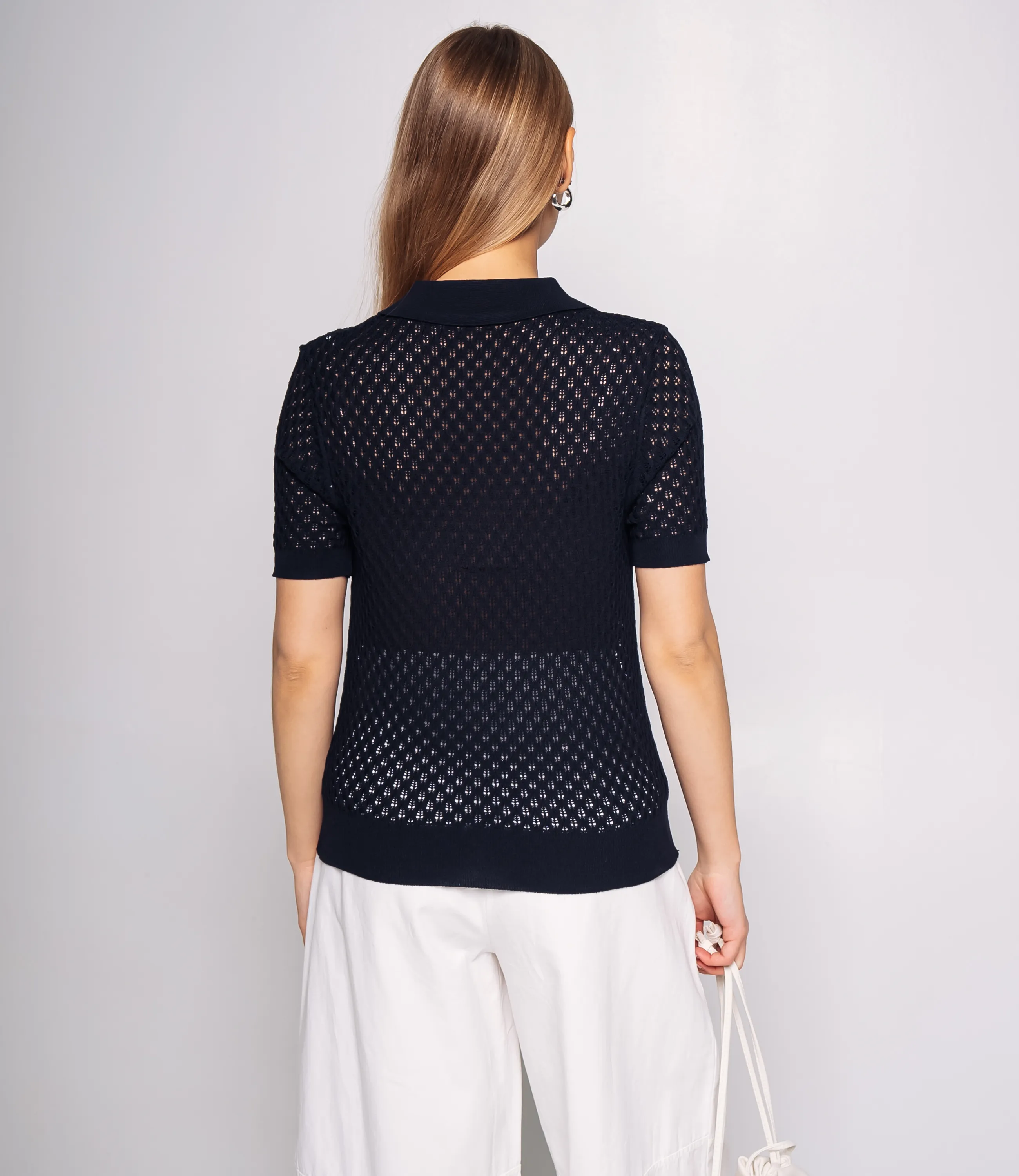 Футболка #КТ812 (8), тёмно-синий - фото 3