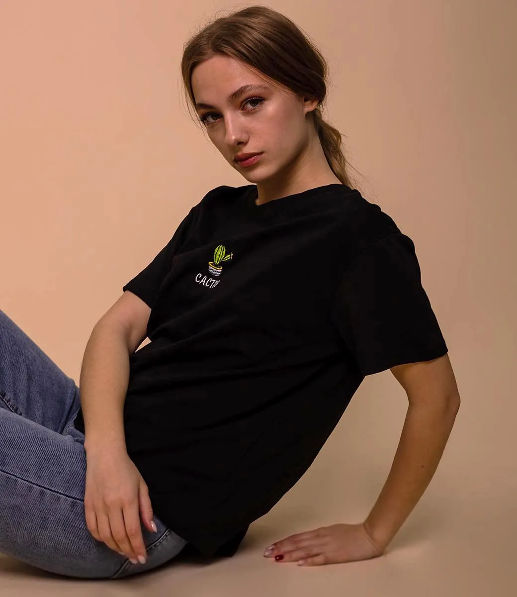 Футболка #А125, чёрный - фото 2