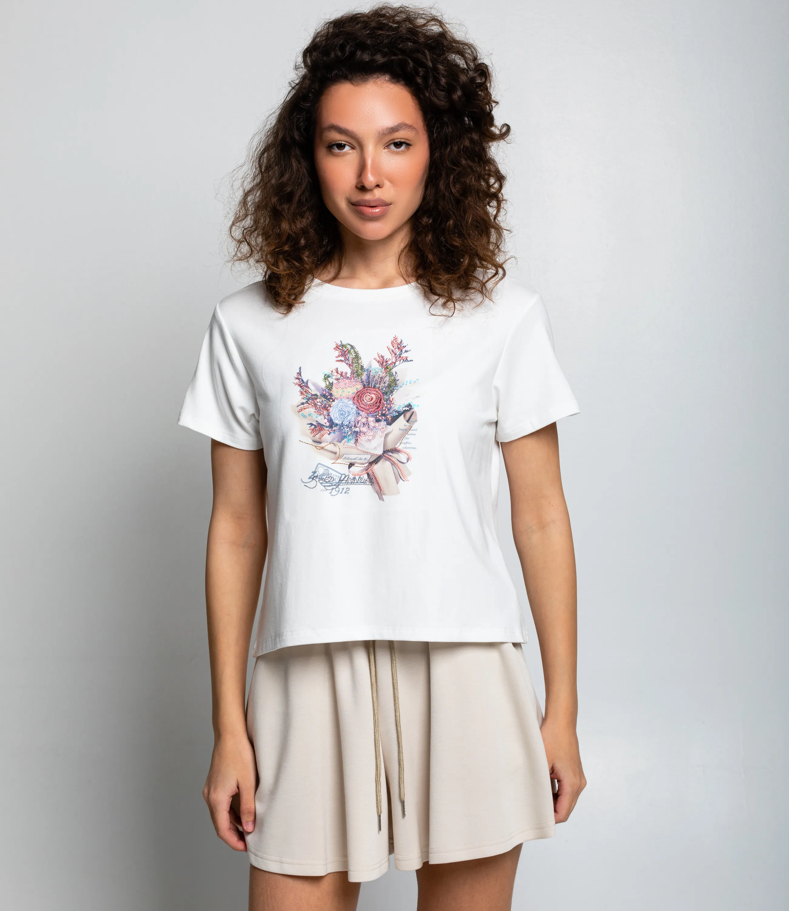 Футболка #КТ511 (5), белый - фото 1